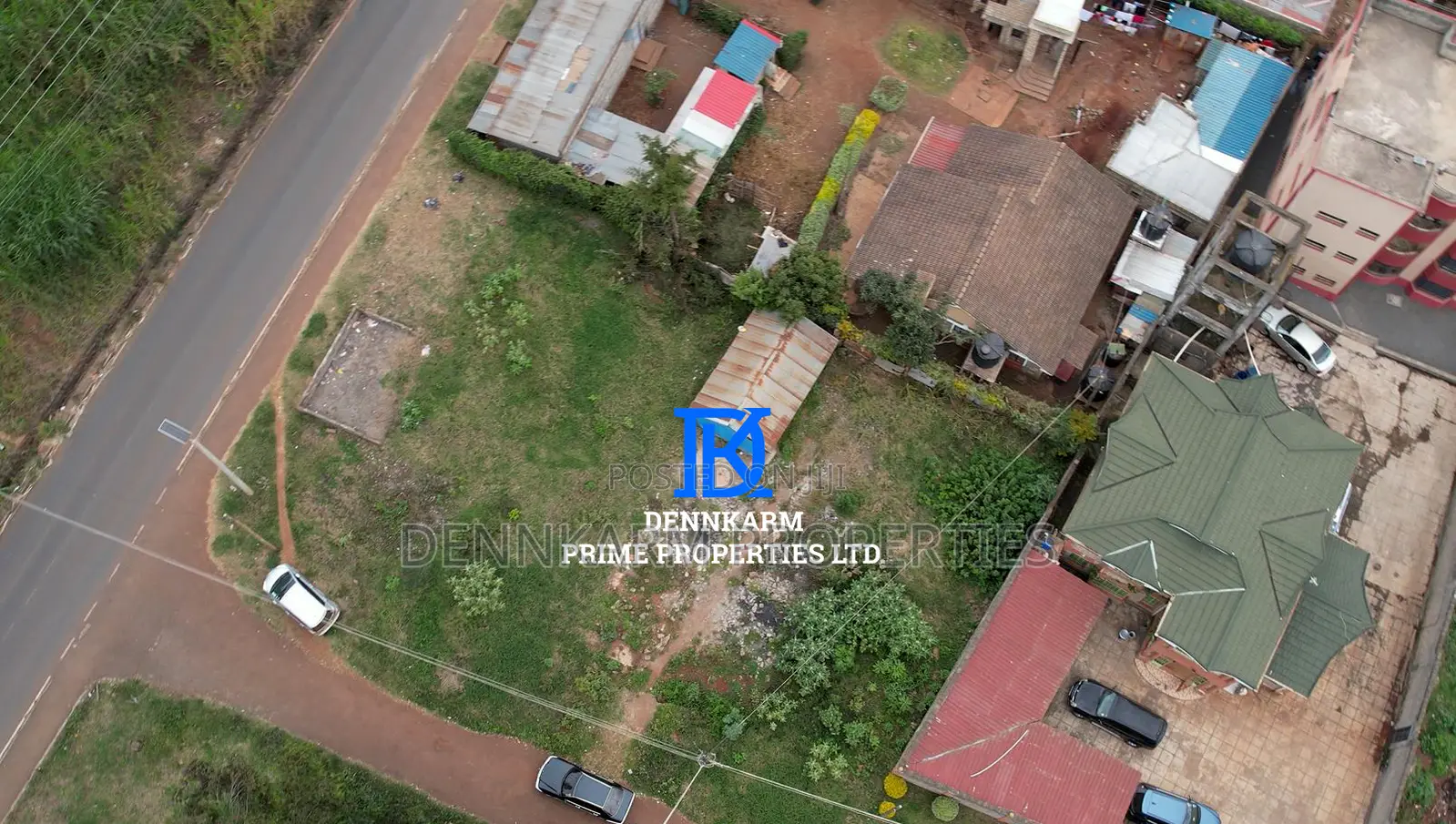 Commercial Plot On Tarmac For Sale – Kikuyu, Texas Area in Karai
