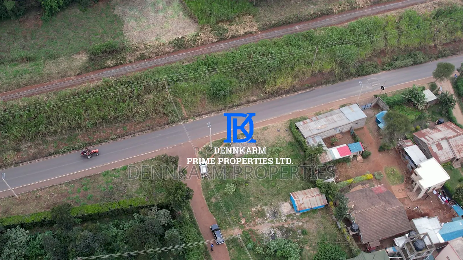 Commercial Plot On Tarmac For Sale – Kikuyu, Texas Area in Karai