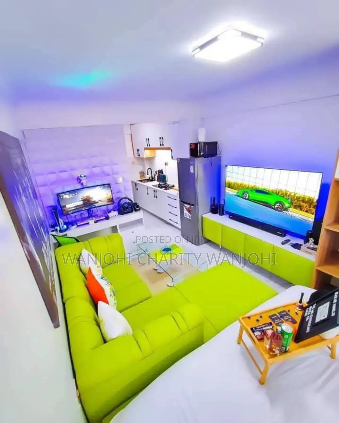 Cosy Spacious Studio Airbnb in South B in South B
