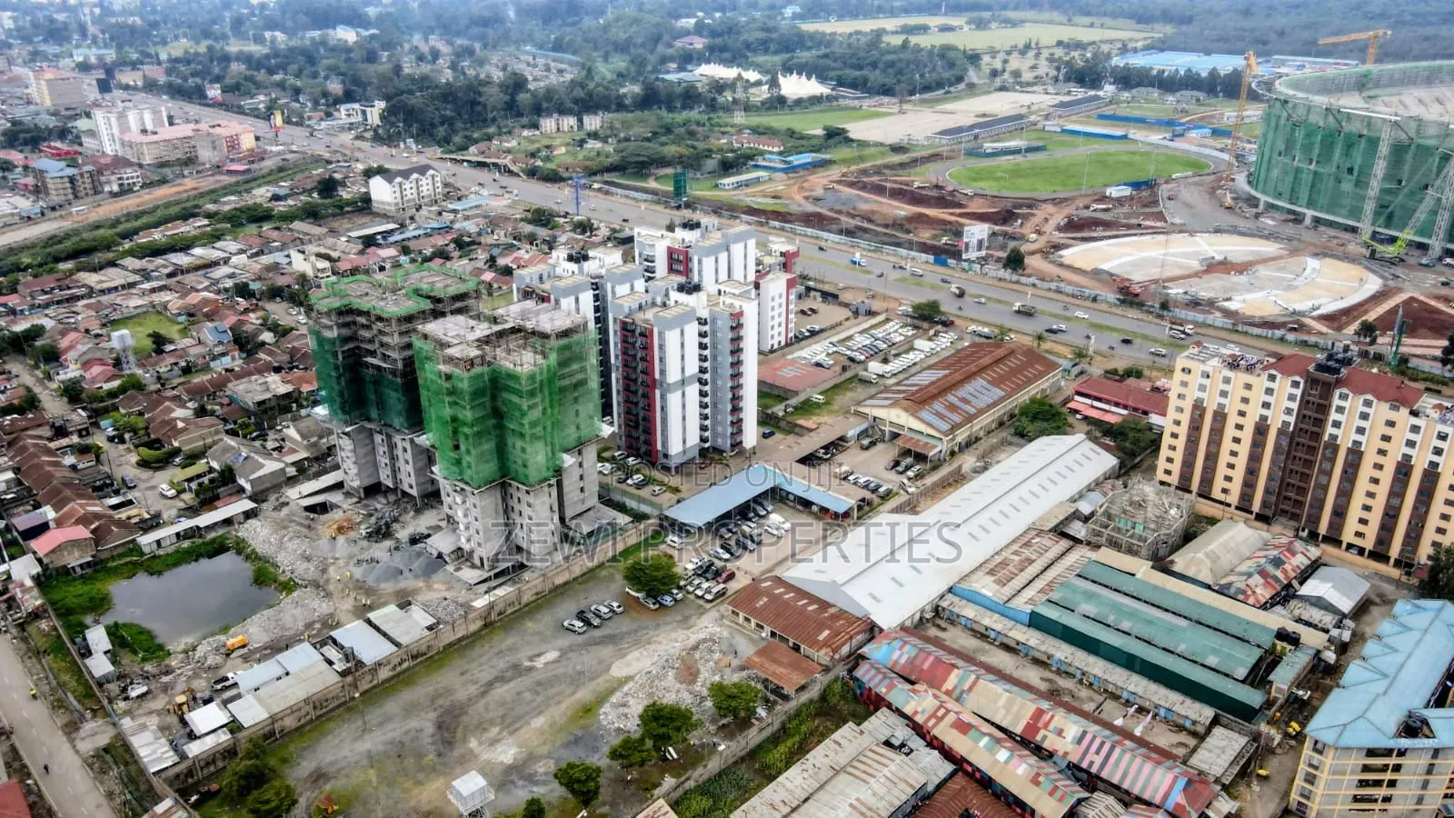 1/8 Race Course Talanta Stadium in Racecourse