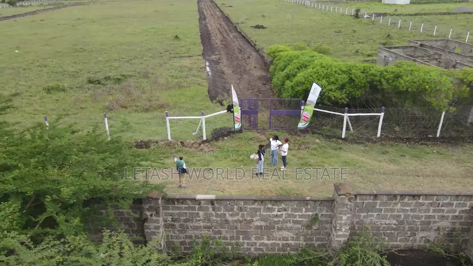 50 by 100 Ft Plots , Highway Namanga in Kitengela