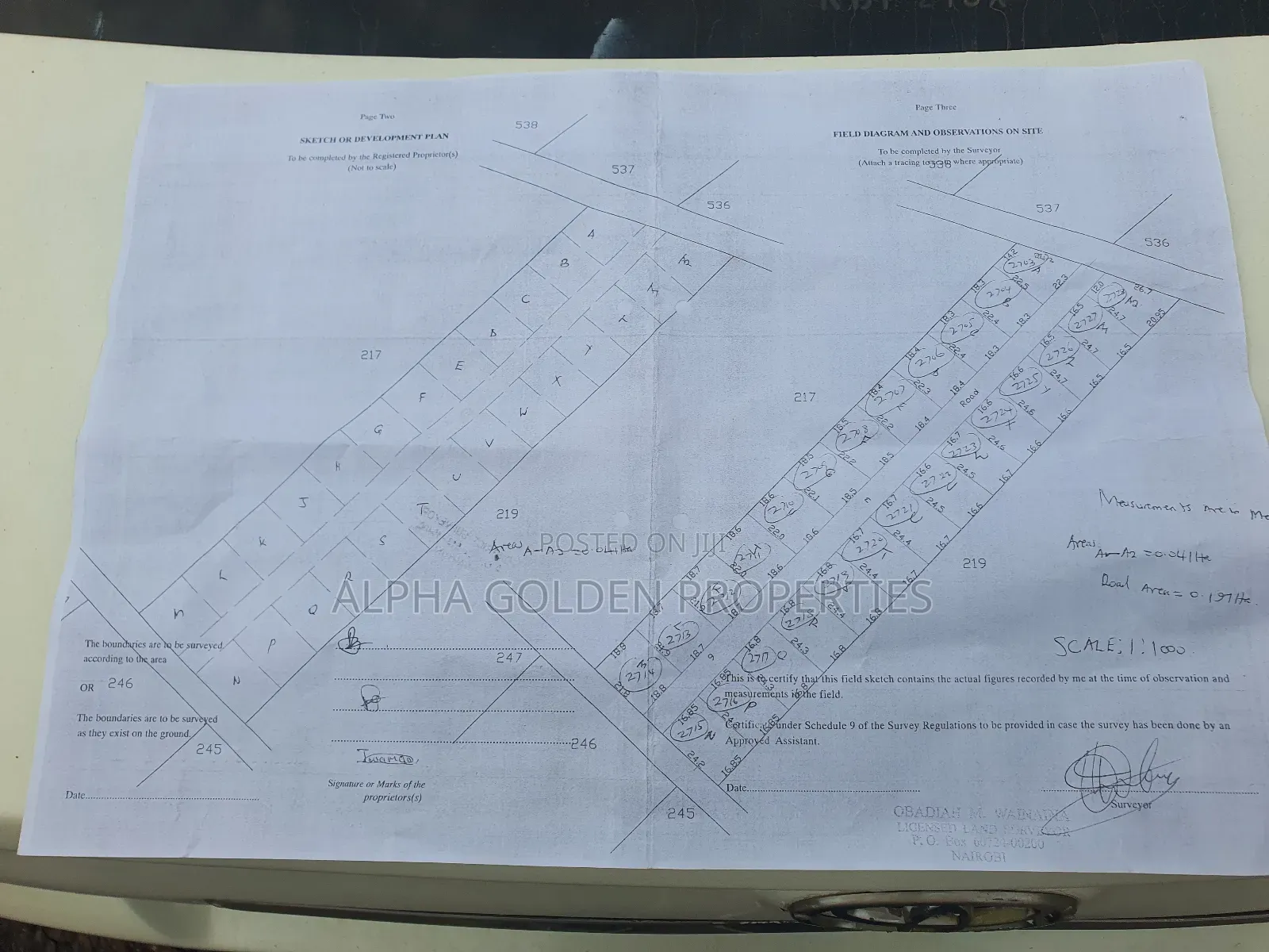 Plots in Chuma Town Nanyuki in Nanyuki
