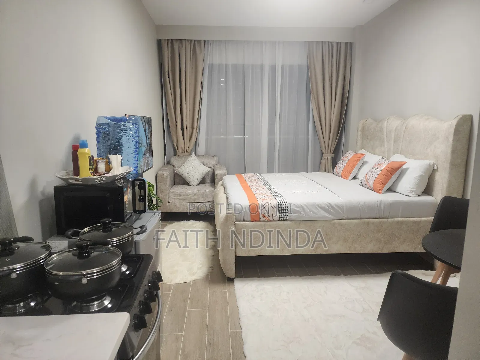 Farrey Homes Studio Near Jkia SGR in Gateway Mall Area