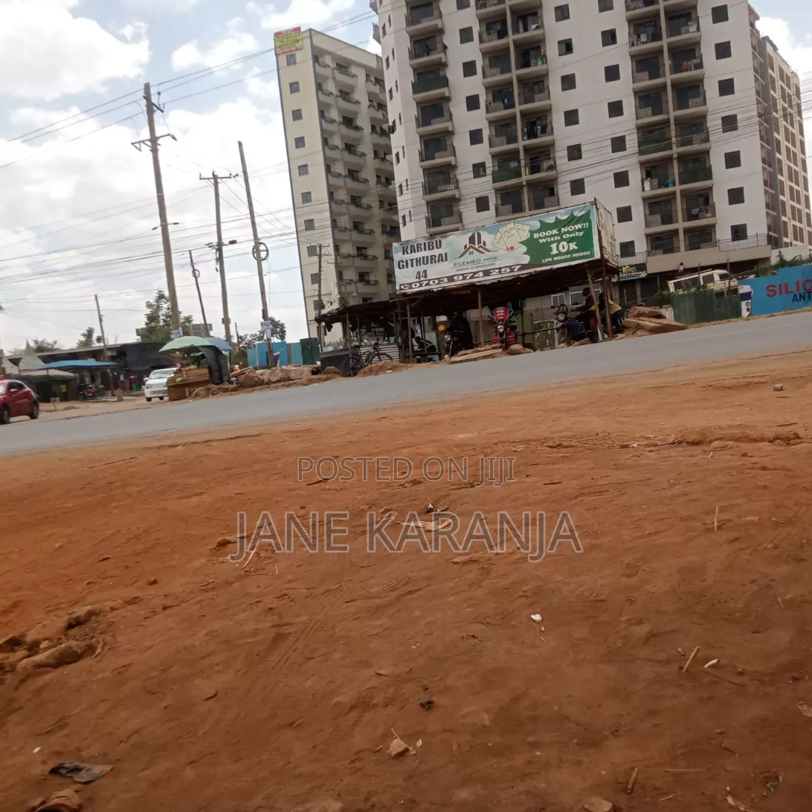 50 by 100 Githurai 44 Touches Kamiti Road 18m in Githurai