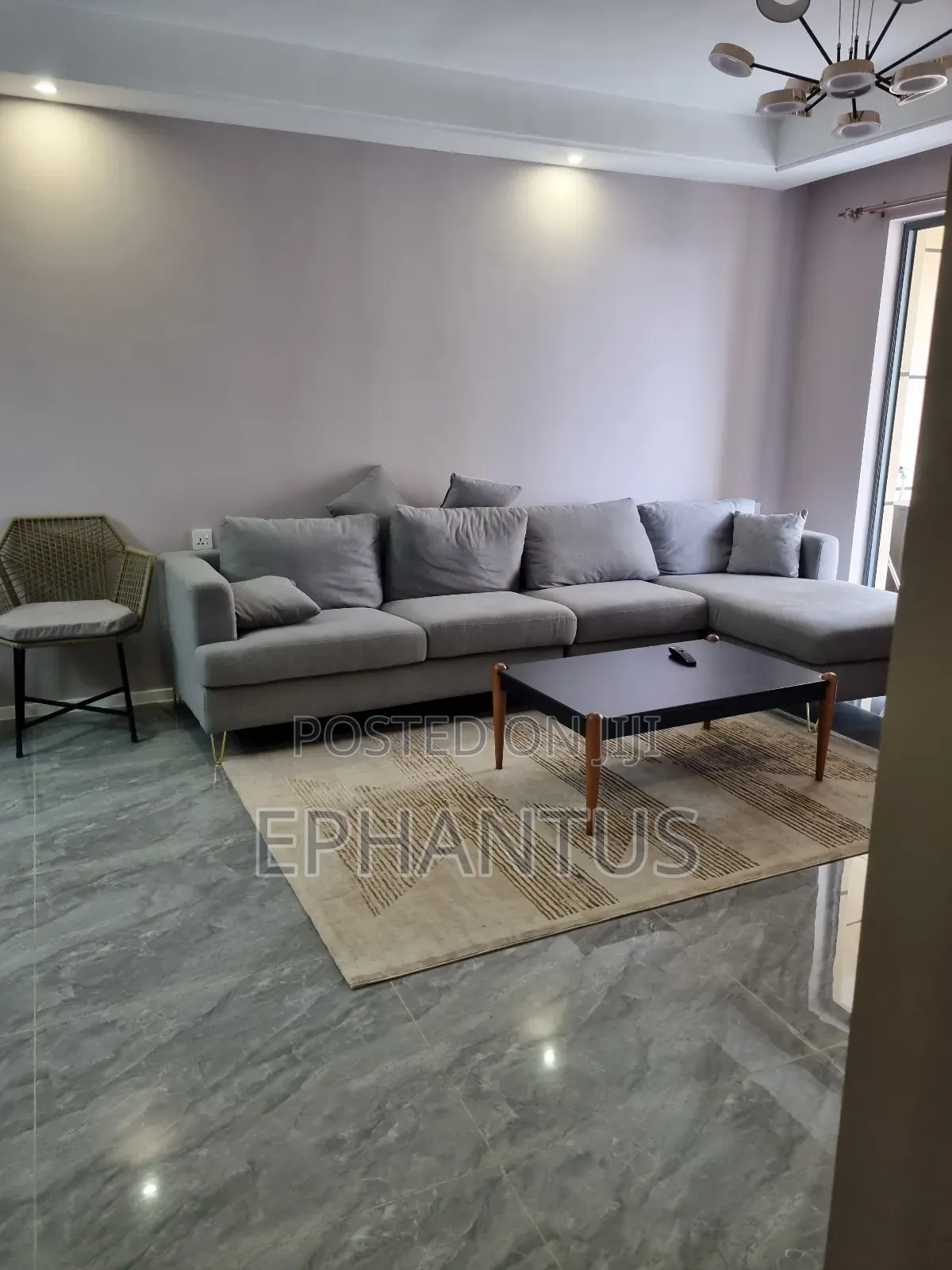 Furnished 1bdrm Apartment in Kilimani for rent in Kilimani