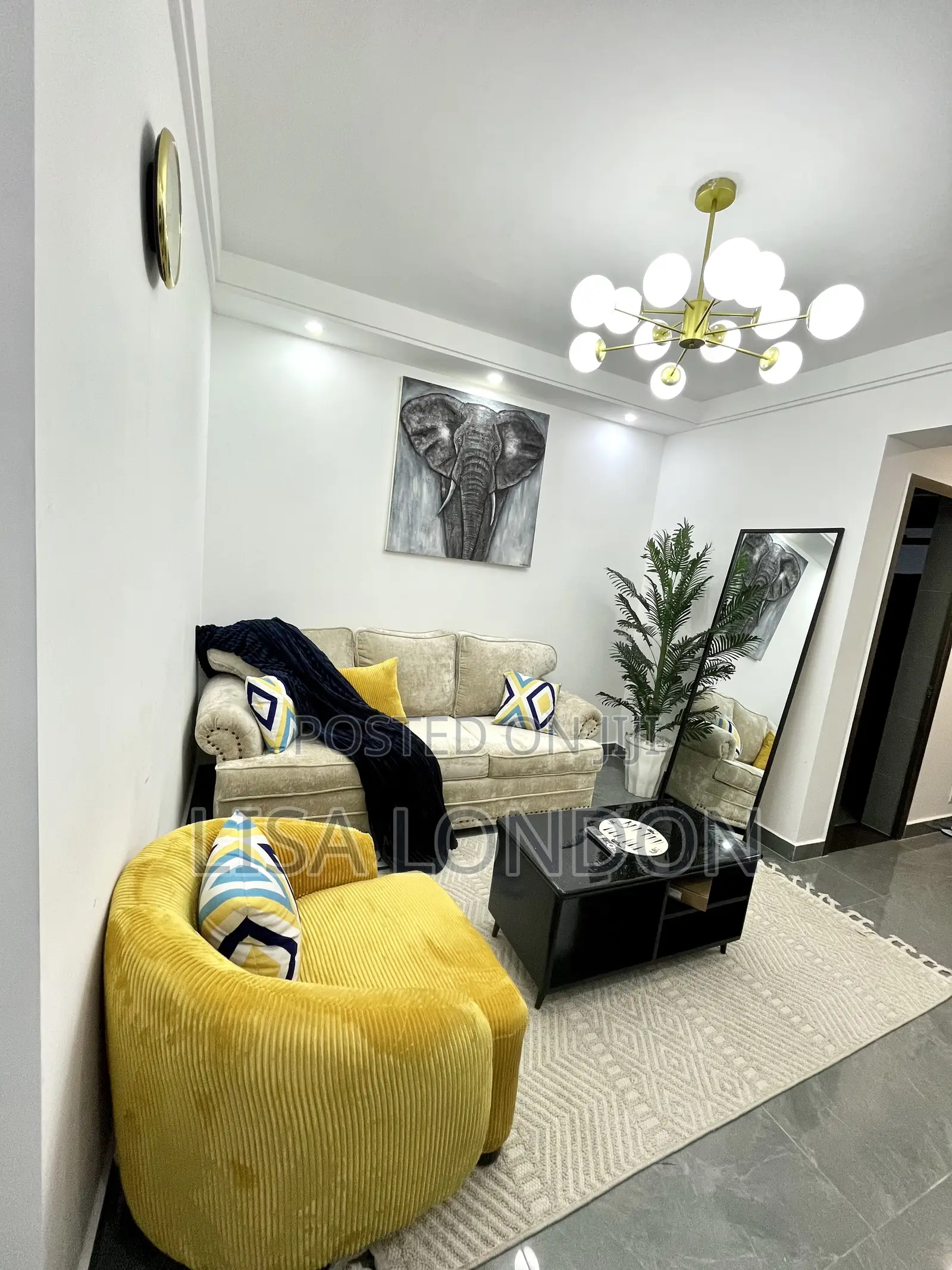 Furnished 1bdrm Apartment in Riverside Drive for rent in Riverside Drive