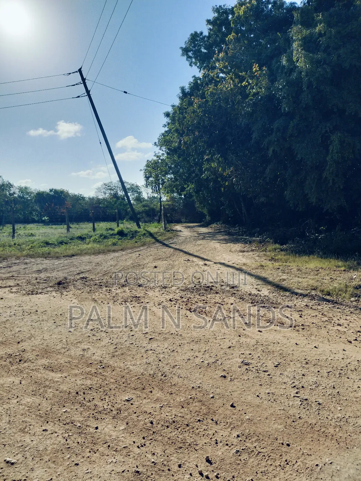 One Acre Second Row In Galu Kinondo On A Quick Sale!! At in Diani