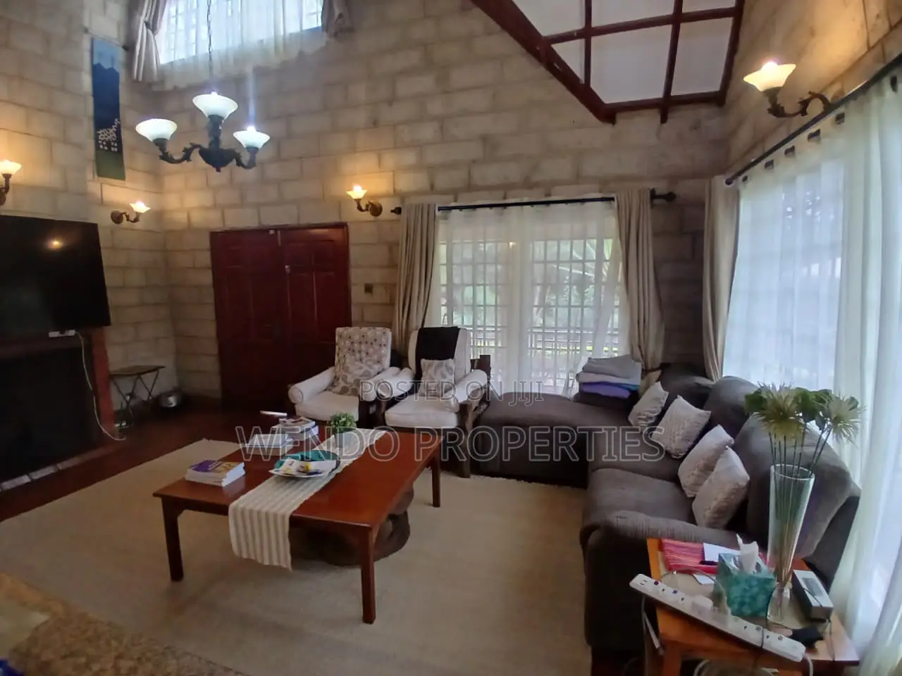 Furnished 2bdrm House in Karen C for rent in Karen C
