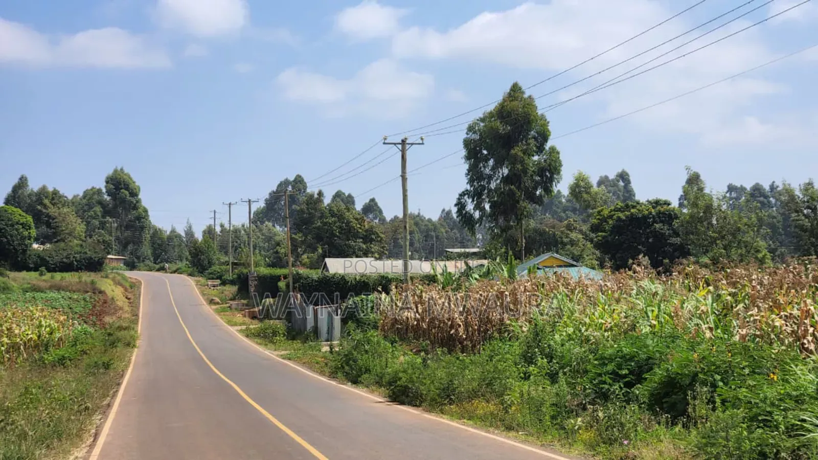 1/4 Acre Fronting Tarmack, Kerwa Nduma in Kikuyu