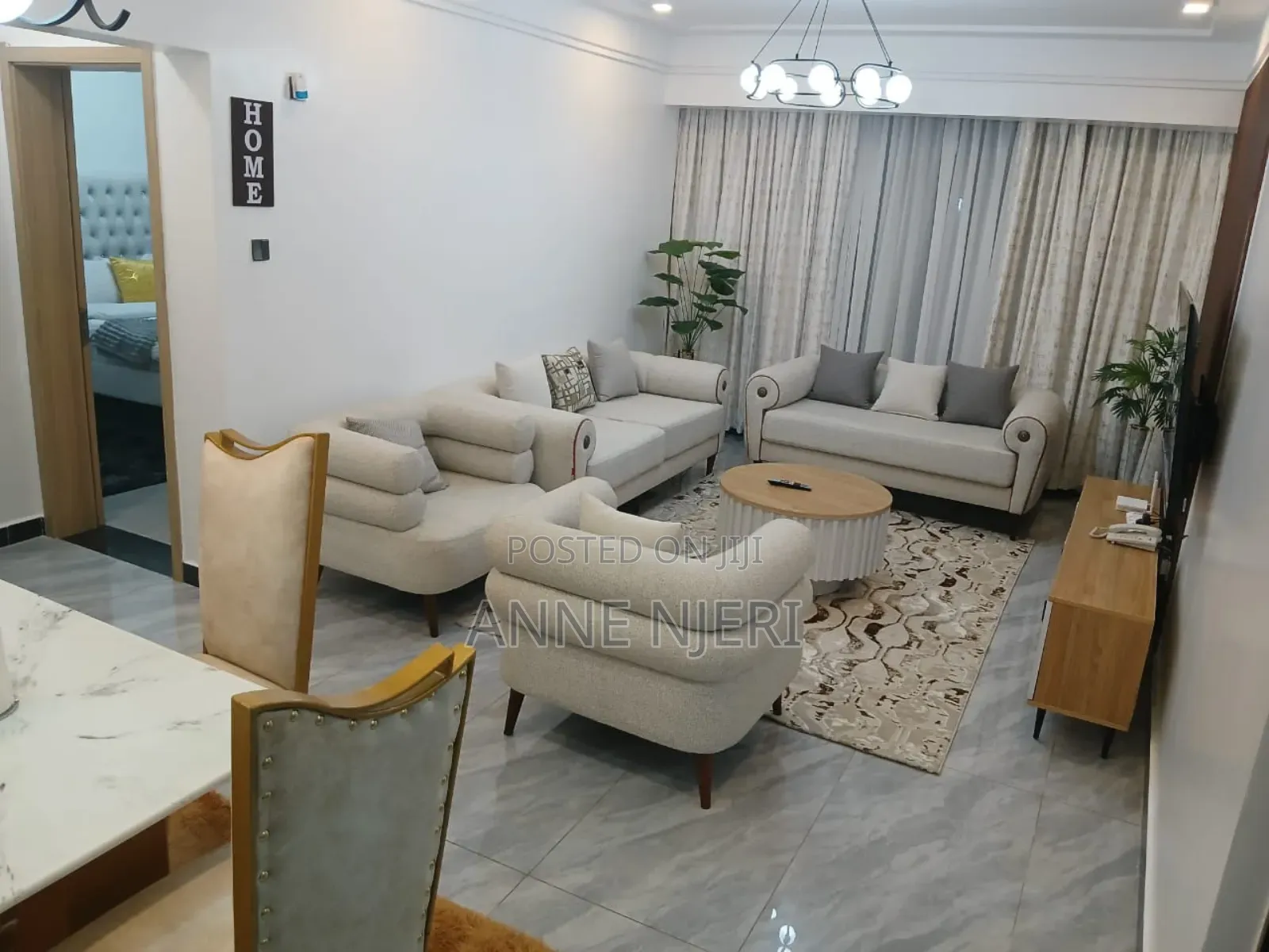 Spacious 3brm in Kilimani at Per Day in Kilimani