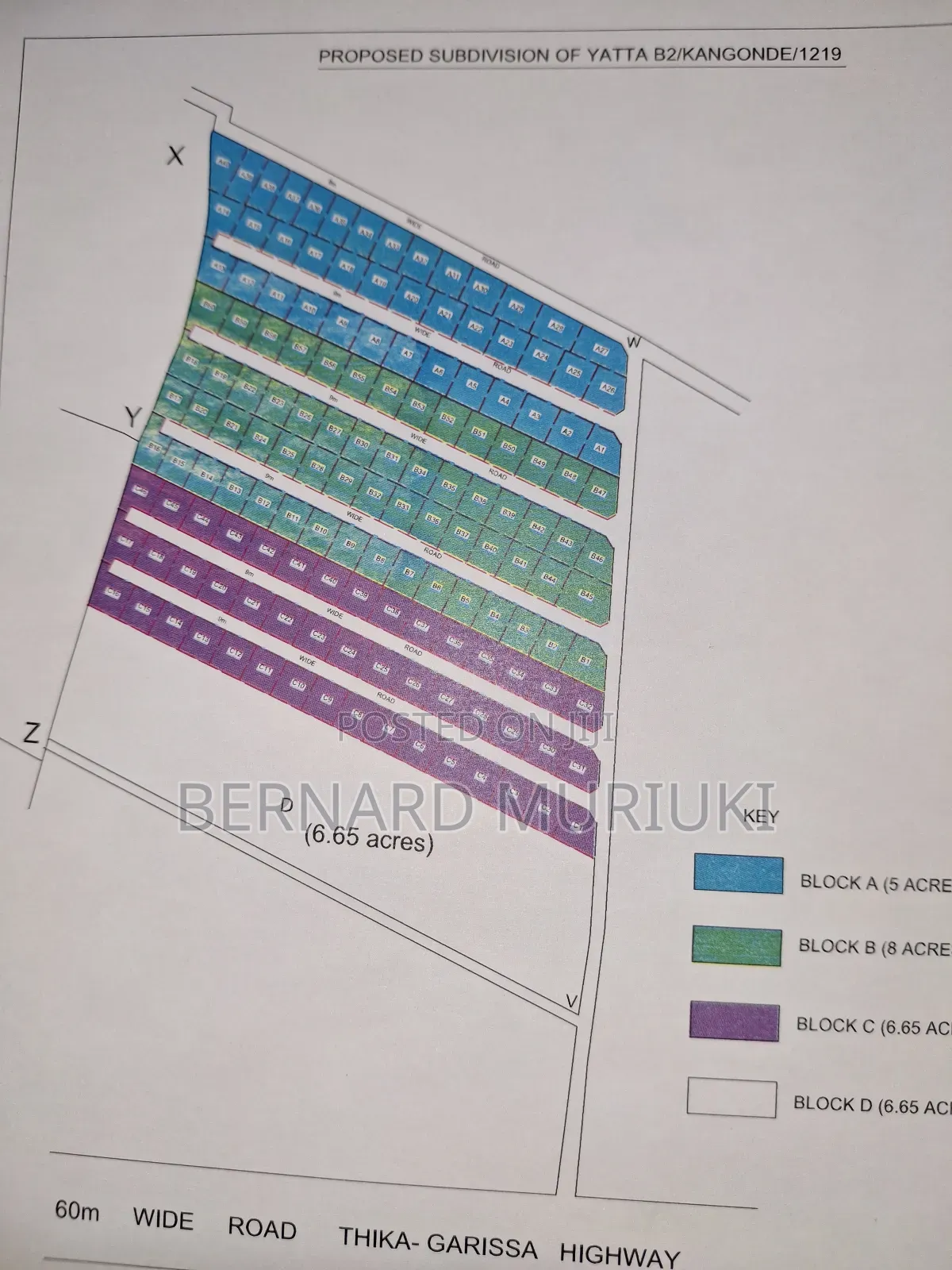 40no 50x100 Plots at Matuu, Kangonde in Matuu