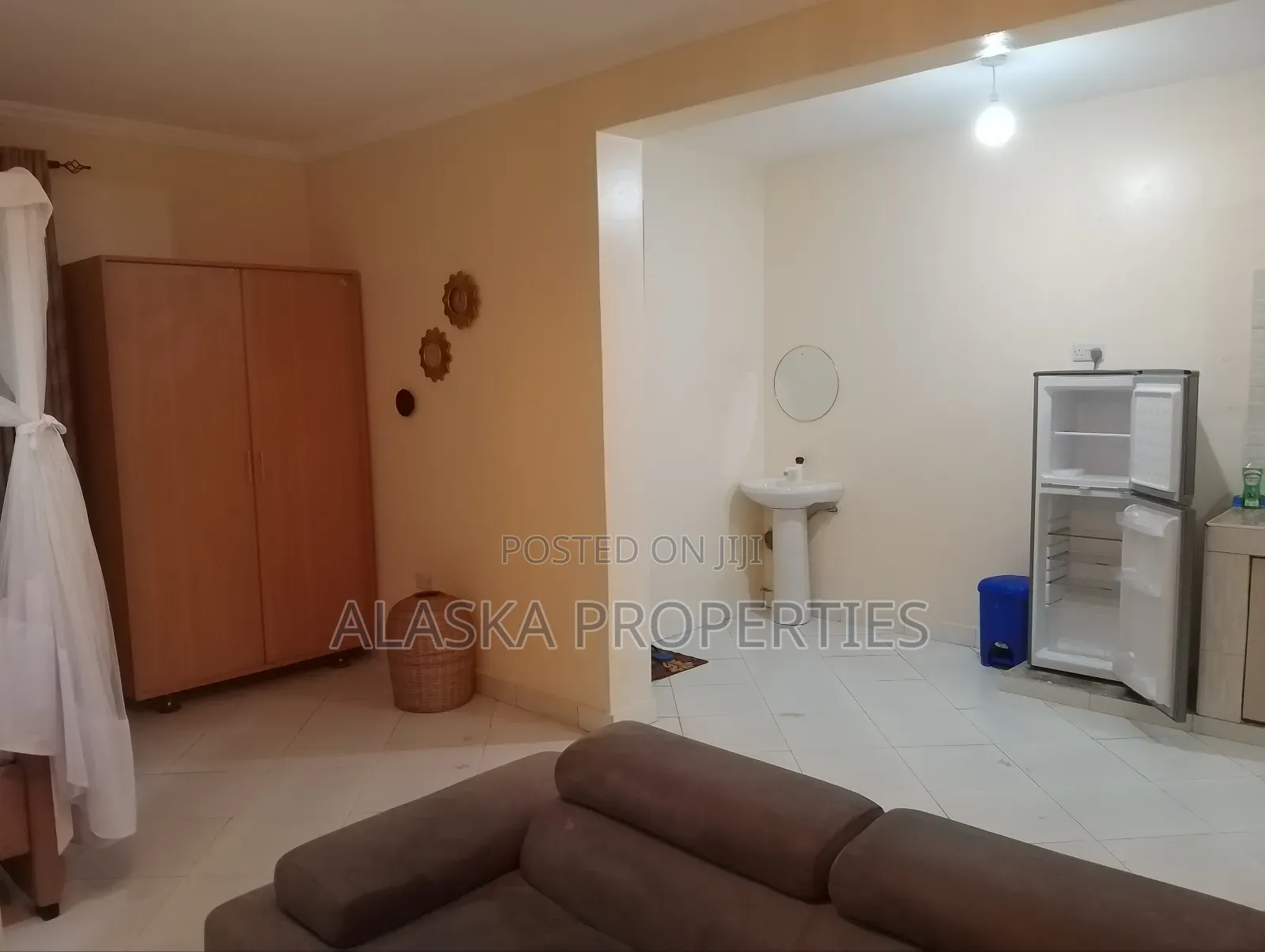 Furnished Studio Apartment to Let in Nyali Estate in Nyali
