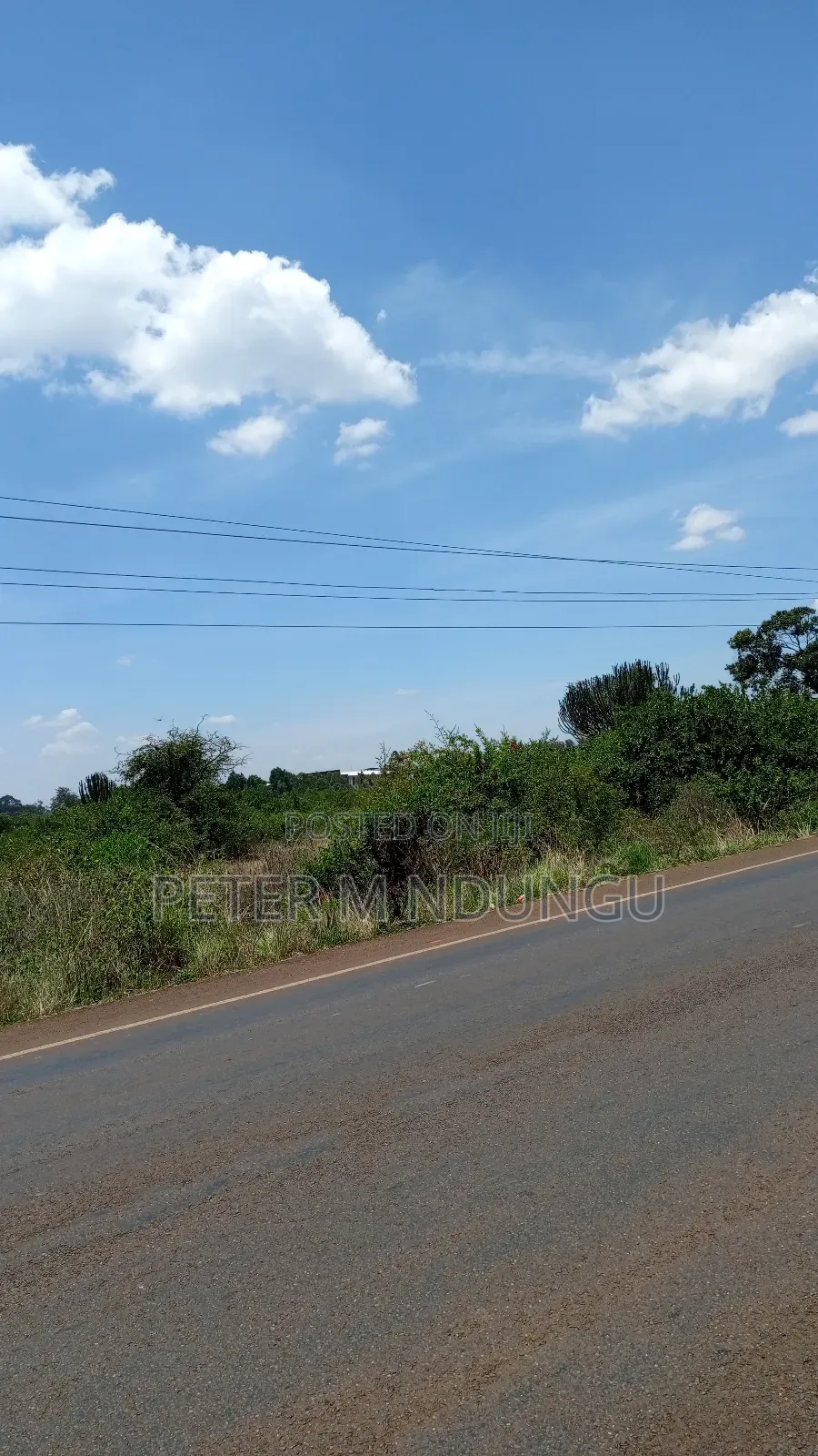 Prime 100 Acres Touching Ruiru-Githunguri Road in Ruiru