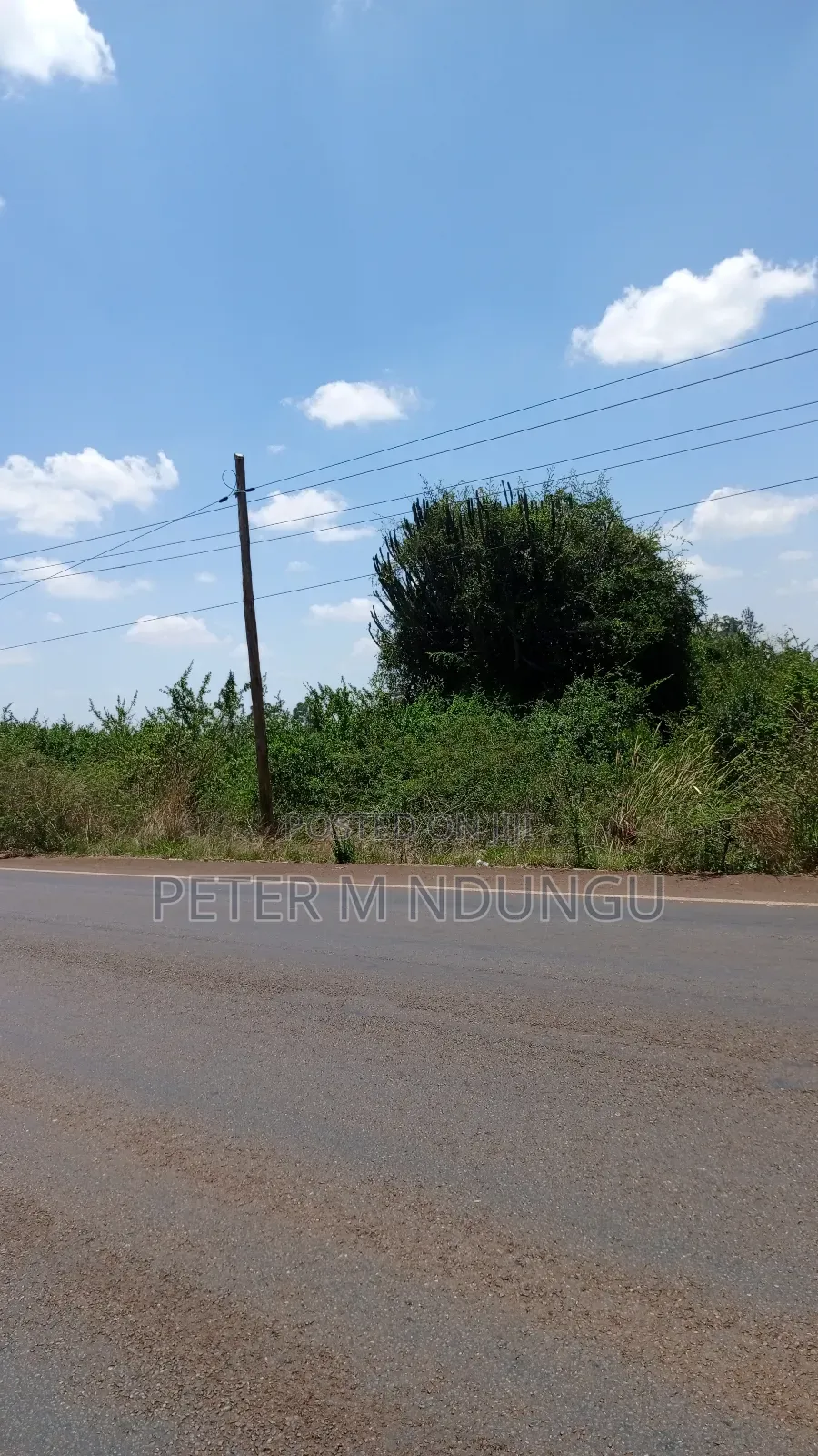 Prime 100 Acres Touching Ruiru-Githunguri Road in Ruiru