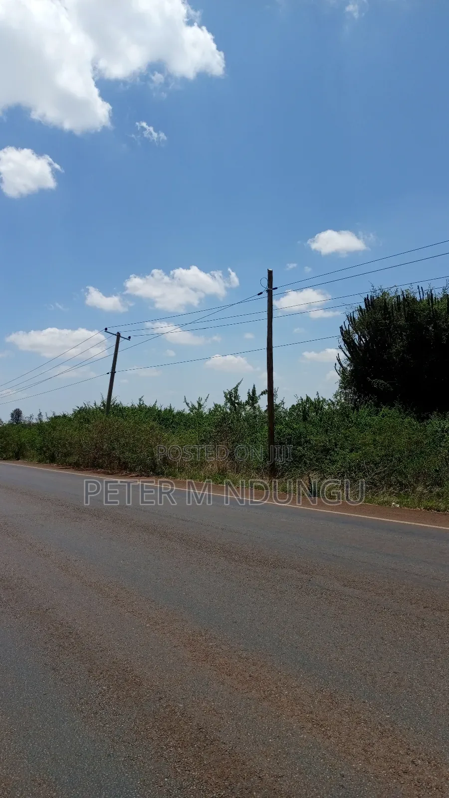 Prime 100 Acres Touching Ruiru-Githunguri Road in Ruiru