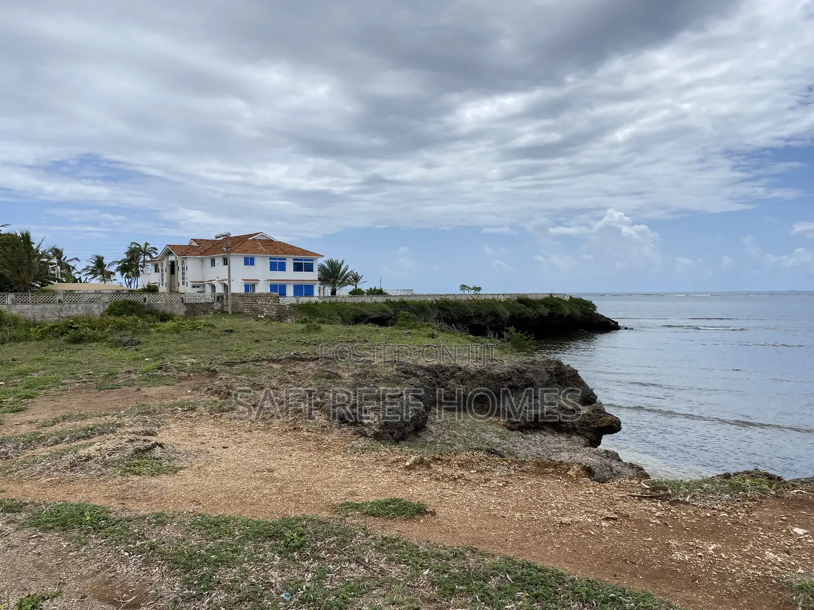 1 Acre Rectangle Seafront Property for Sale in Nyali in Nyali
