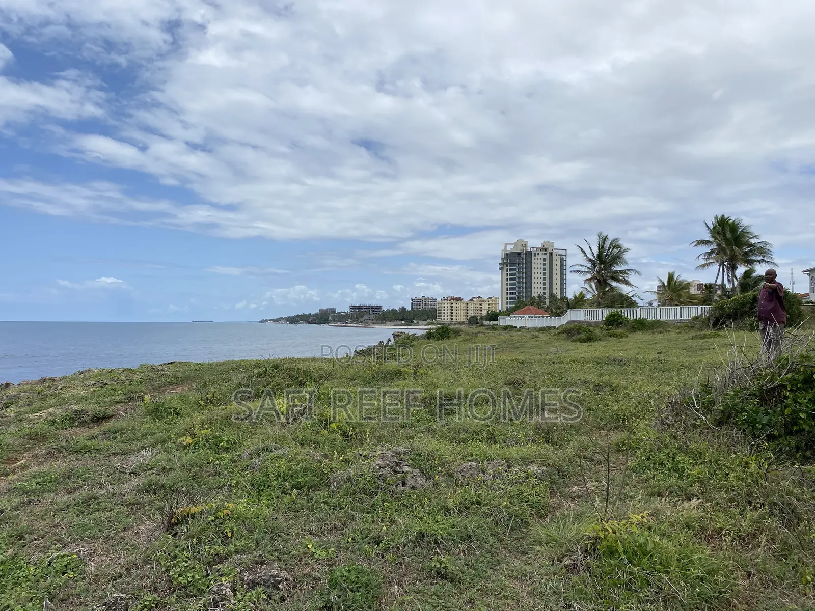 1 Acre Rectangle Seafront Property for Sale in Nyali in Nyali