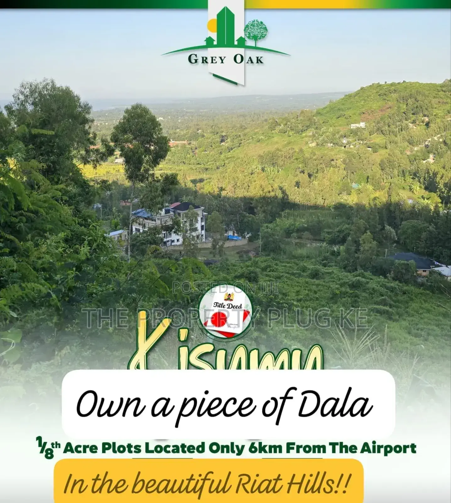 50 By 100 Plots For Sale In Riat Kisumu in Kisumu Central
