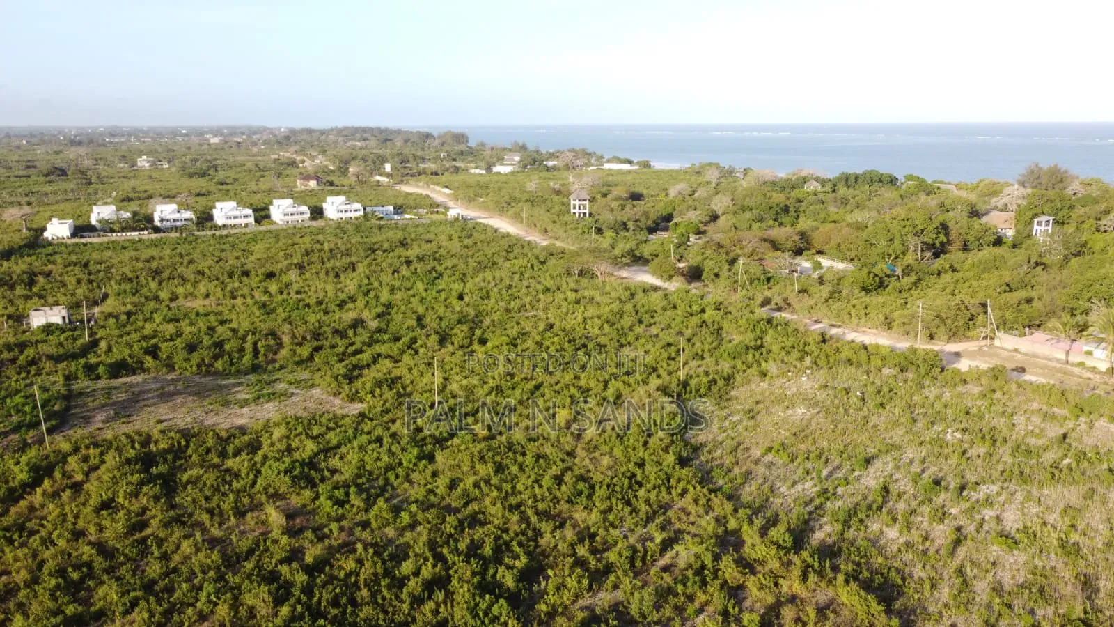 One Acre Second Row Land in Galu Diani on Sale!! in Diani