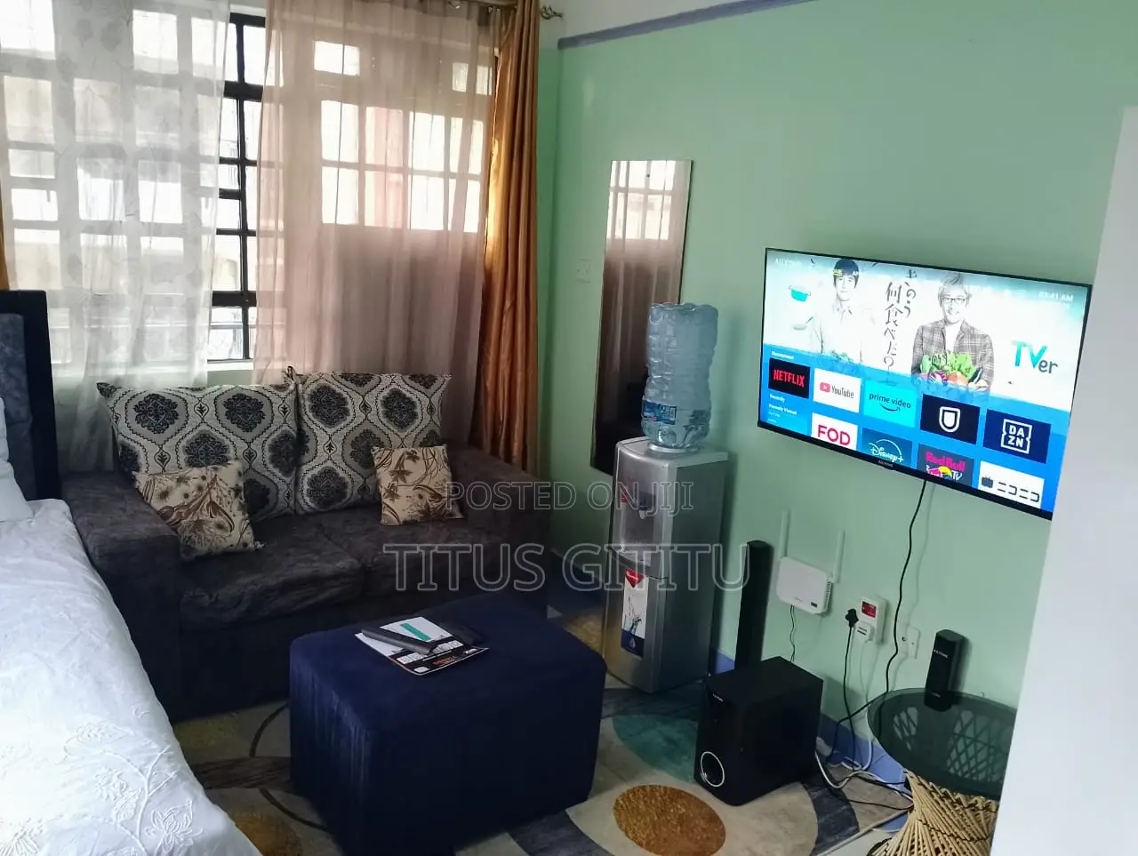 Studio Airbnb in Kasarani | Furnished | Free Parking Wifi in Roysambu