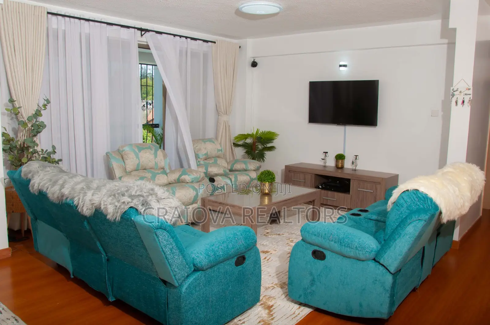 Furnished 3bdrm Apartment in Kilimani for rent in Kilimani