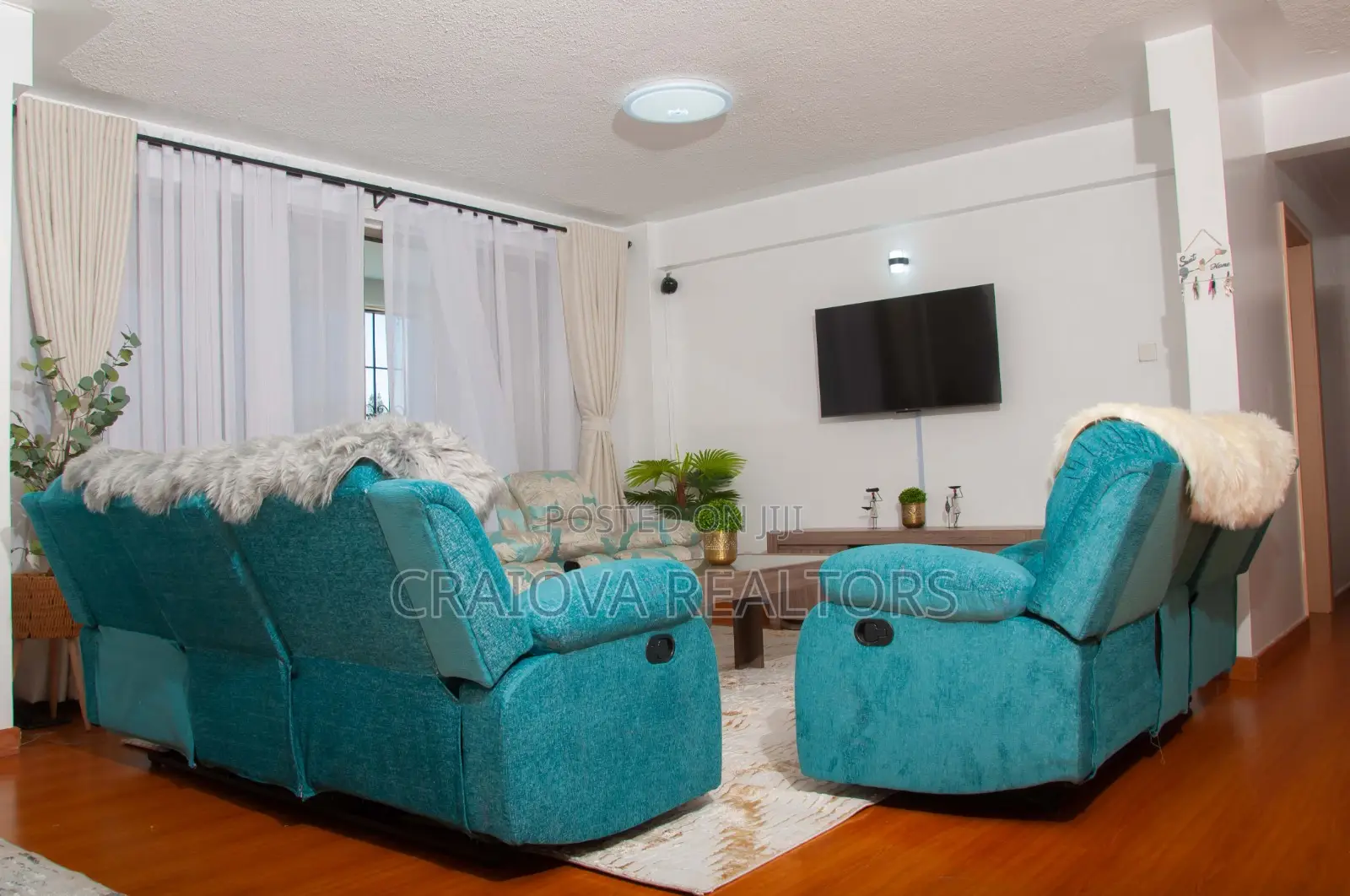 Furnished 3bdrm Apartment in Kilimani for rent in Kilimani