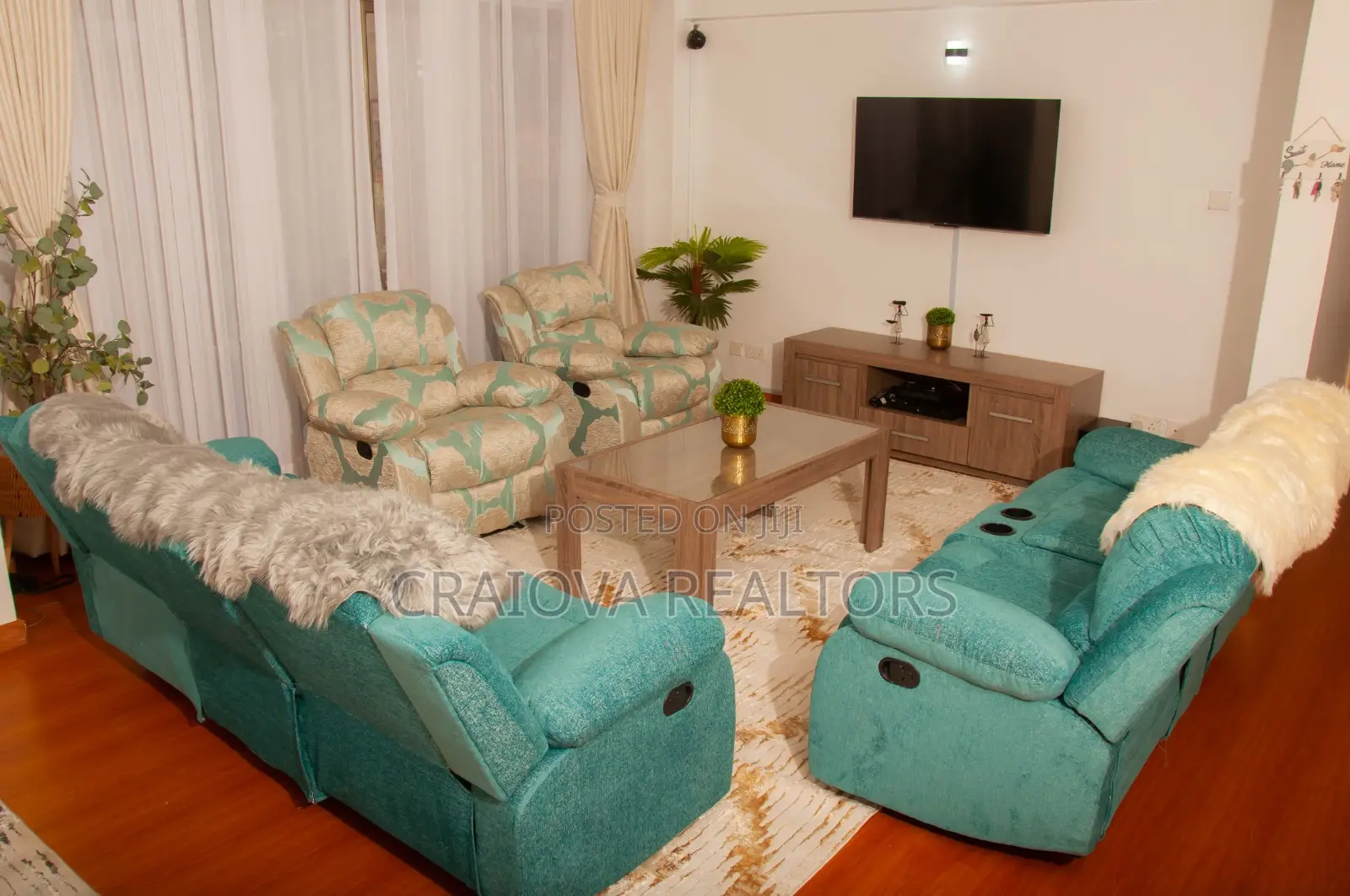 Furnished 3bdrm Apartment in Kilimani for rent in Kilimani