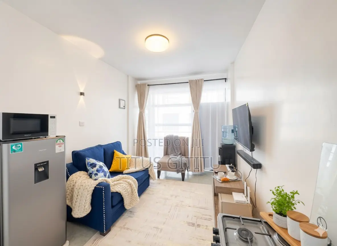 1 Bedroom Airbnb in Roysambu Near Thika Road | Furnished | in Roysambu