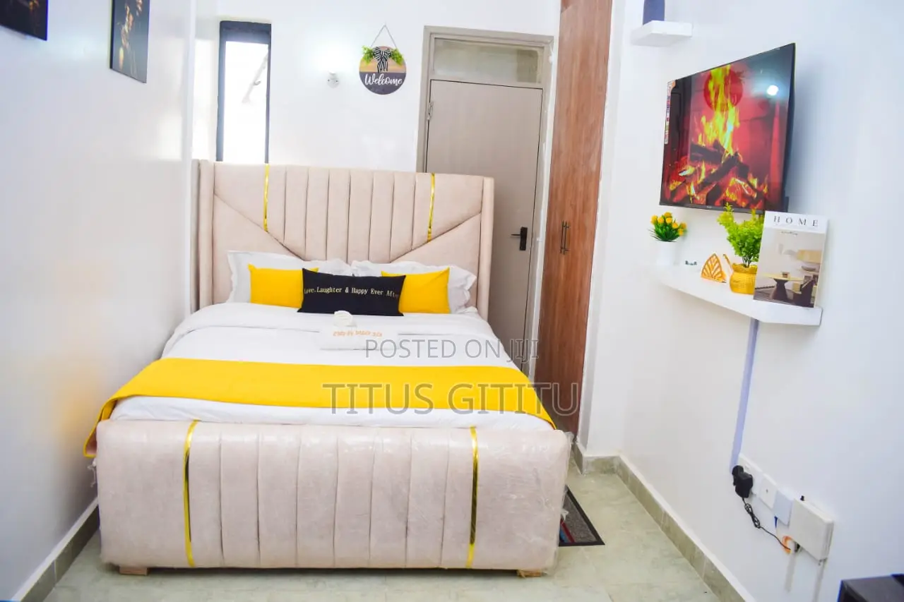 Studio Airbnb in Ruiru | Furnished | Free Parking | KSH 2500 in Old Junction