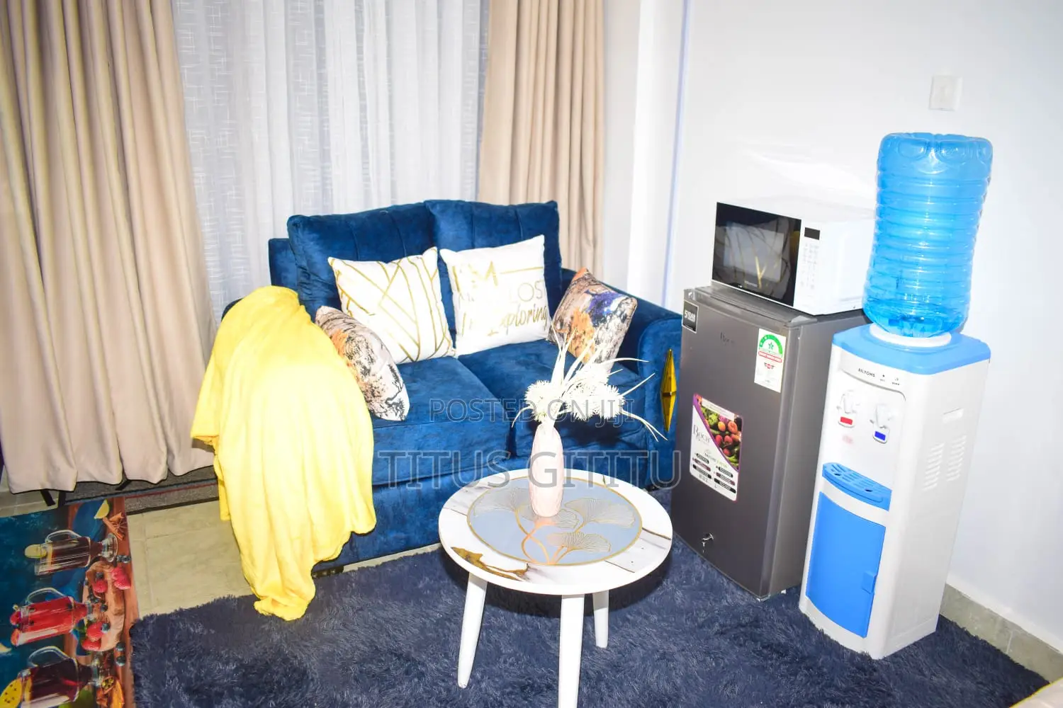Studio Airbnb in Ruiru | Furnished | Free Parking | KSH 2500 in Old Junction