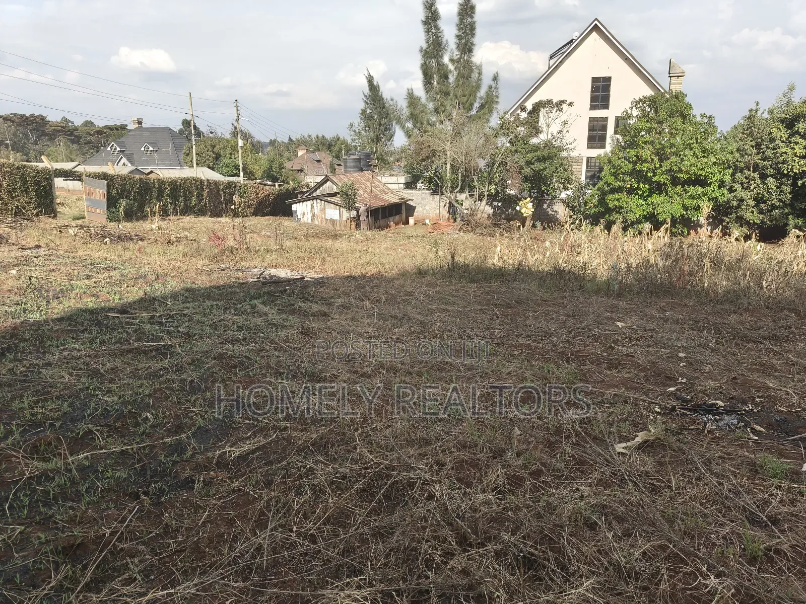 Half Acre Gated Plot for Sale in Klerarapon Drive, Ngong. Red Soil in Kerarapon