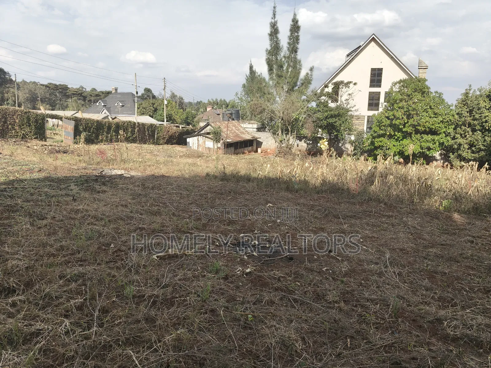 Half Acre Gated Plot for Sale in Klerarapon Drive, Ngong. Red Soil in Kerarapon