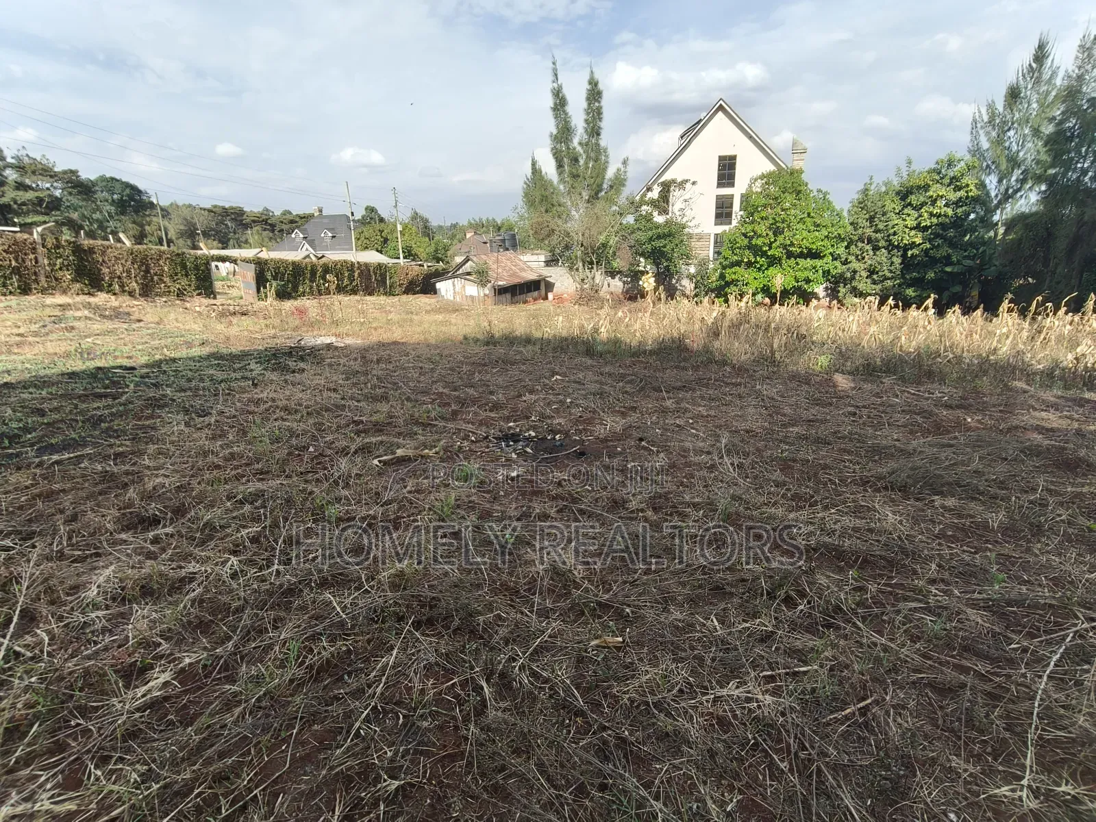 Half Acre Gated Plot for Sale in Klerarapon Drive, Ngong. Red Soil in Kerarapon