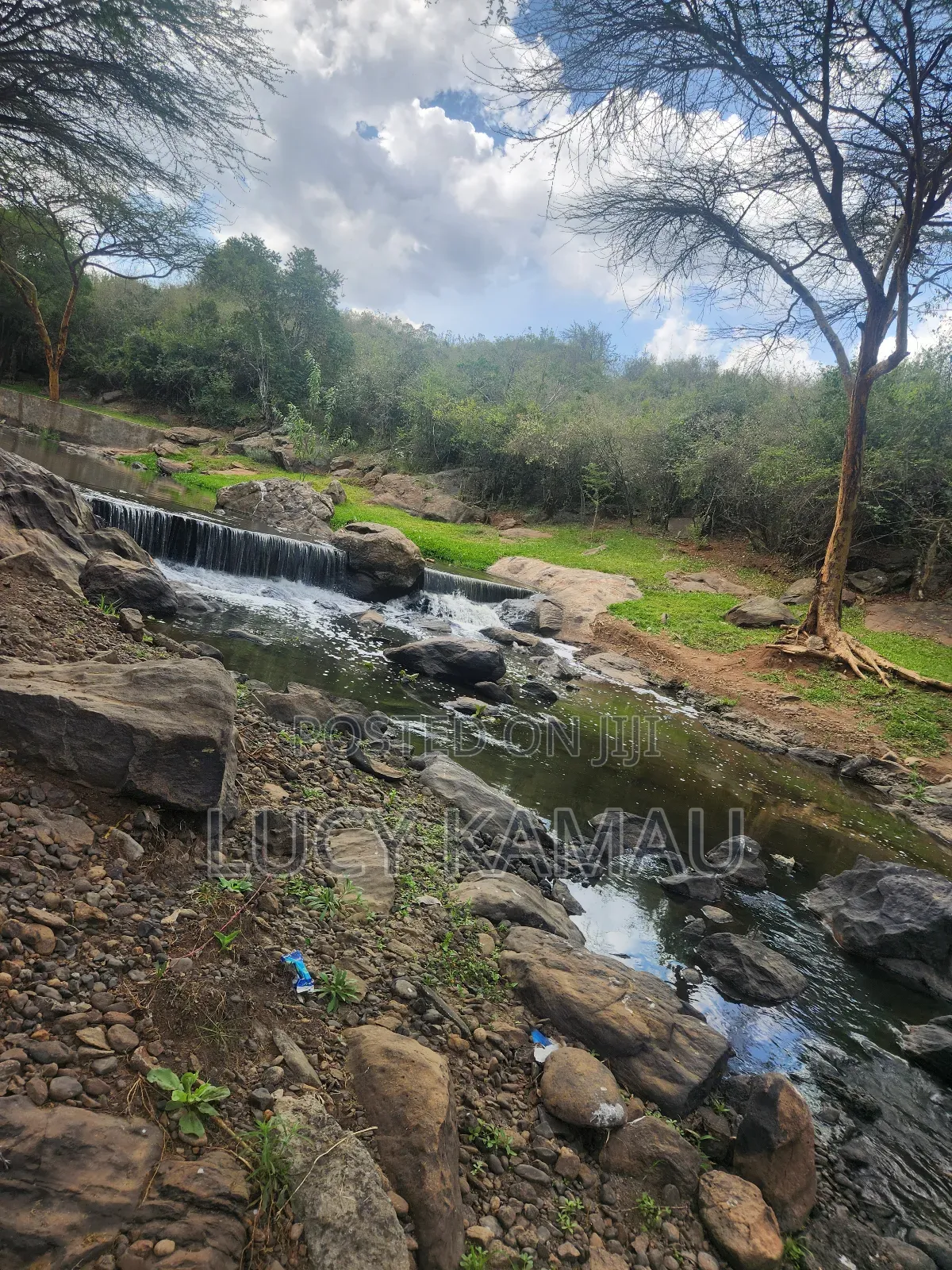 3⁄4 Acre Gem Fronting River and Nairobi National Park in Maasai Lodge