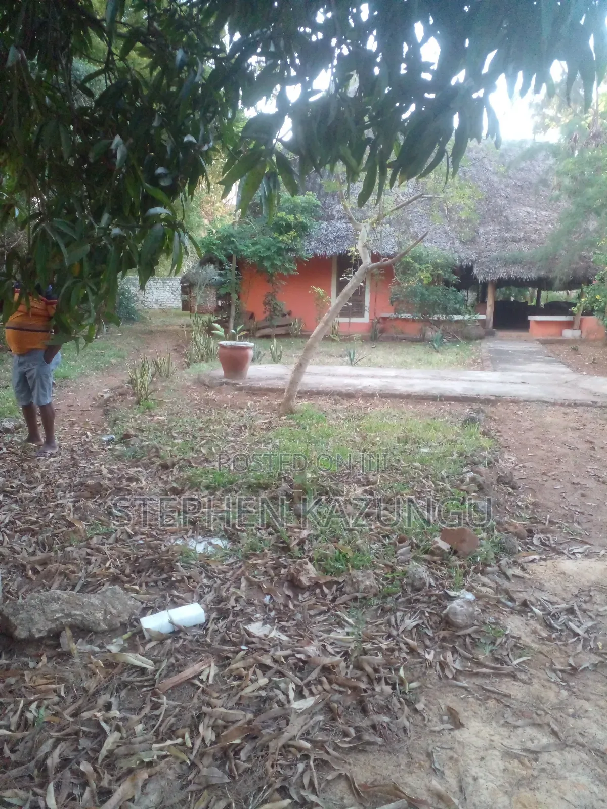 1/2 Acre Plot With 1 Bedroom House on Sale in Ukunda
