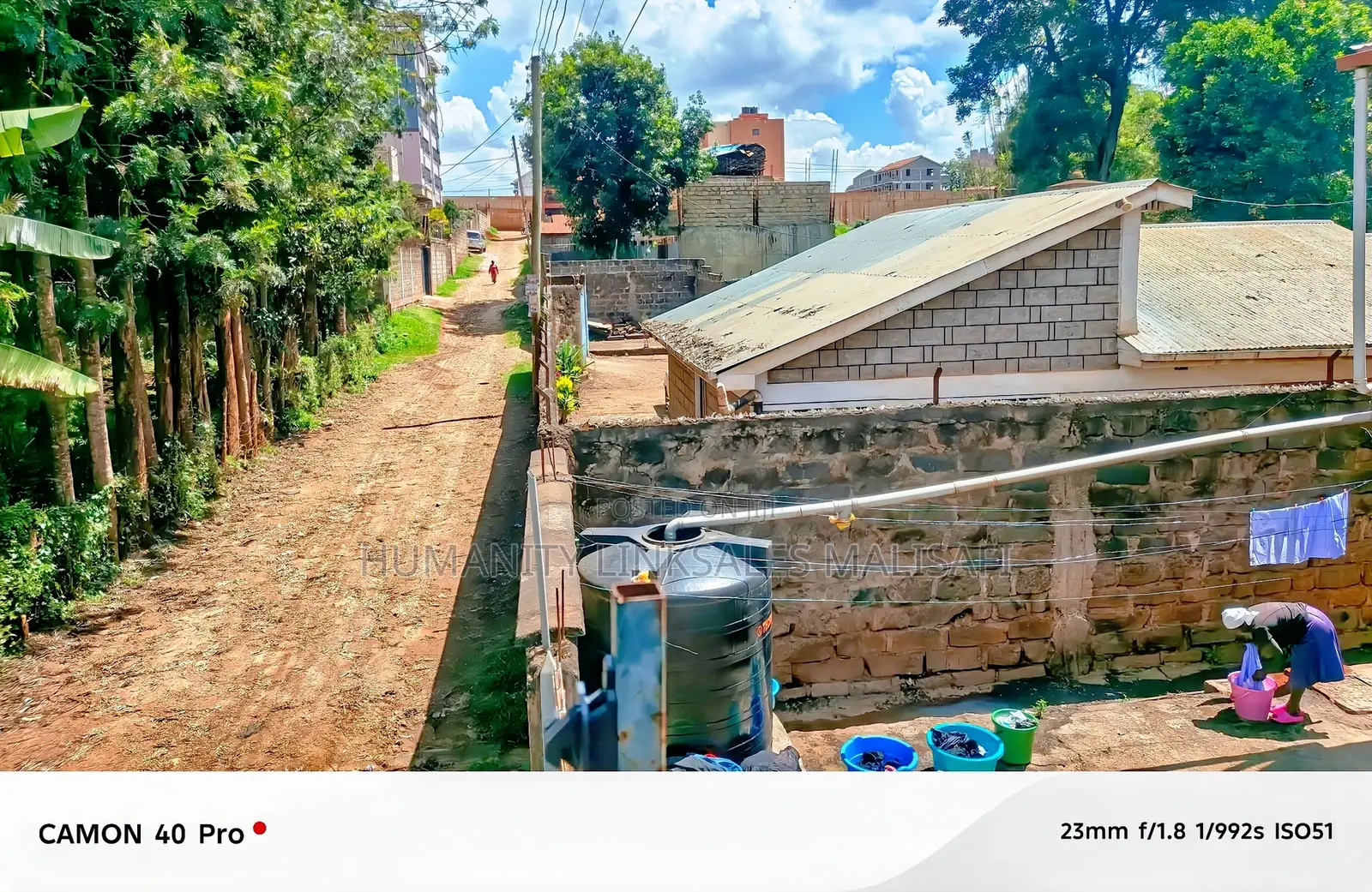 2 Floors Apartment, On A 50 By 100 Plot, 100m From Tarmac. Titled in Thogoto
