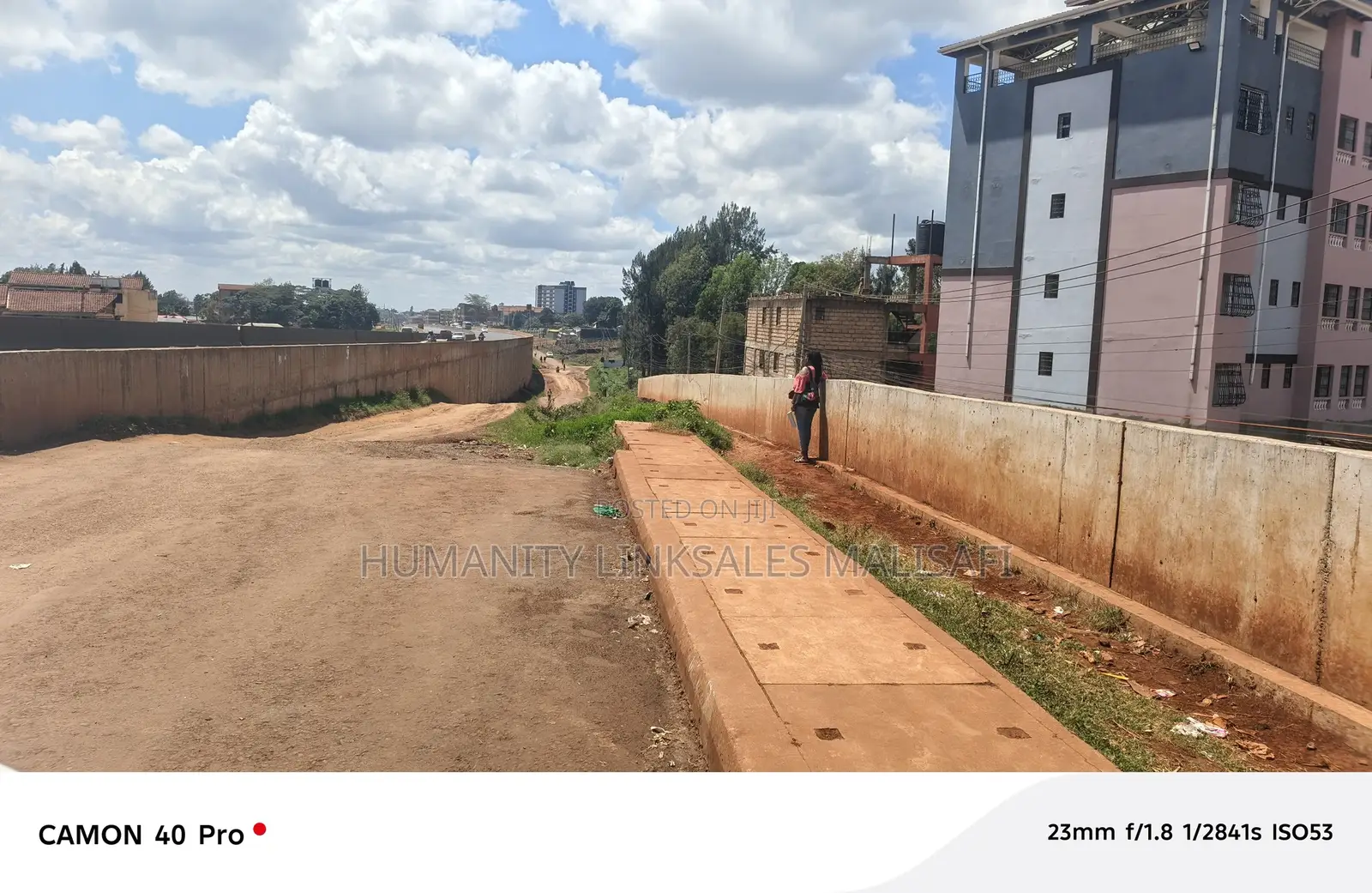 2 Floors Apartment, On A 50 By 100 Plot, 100m From Tarmac. Titled in Thogoto