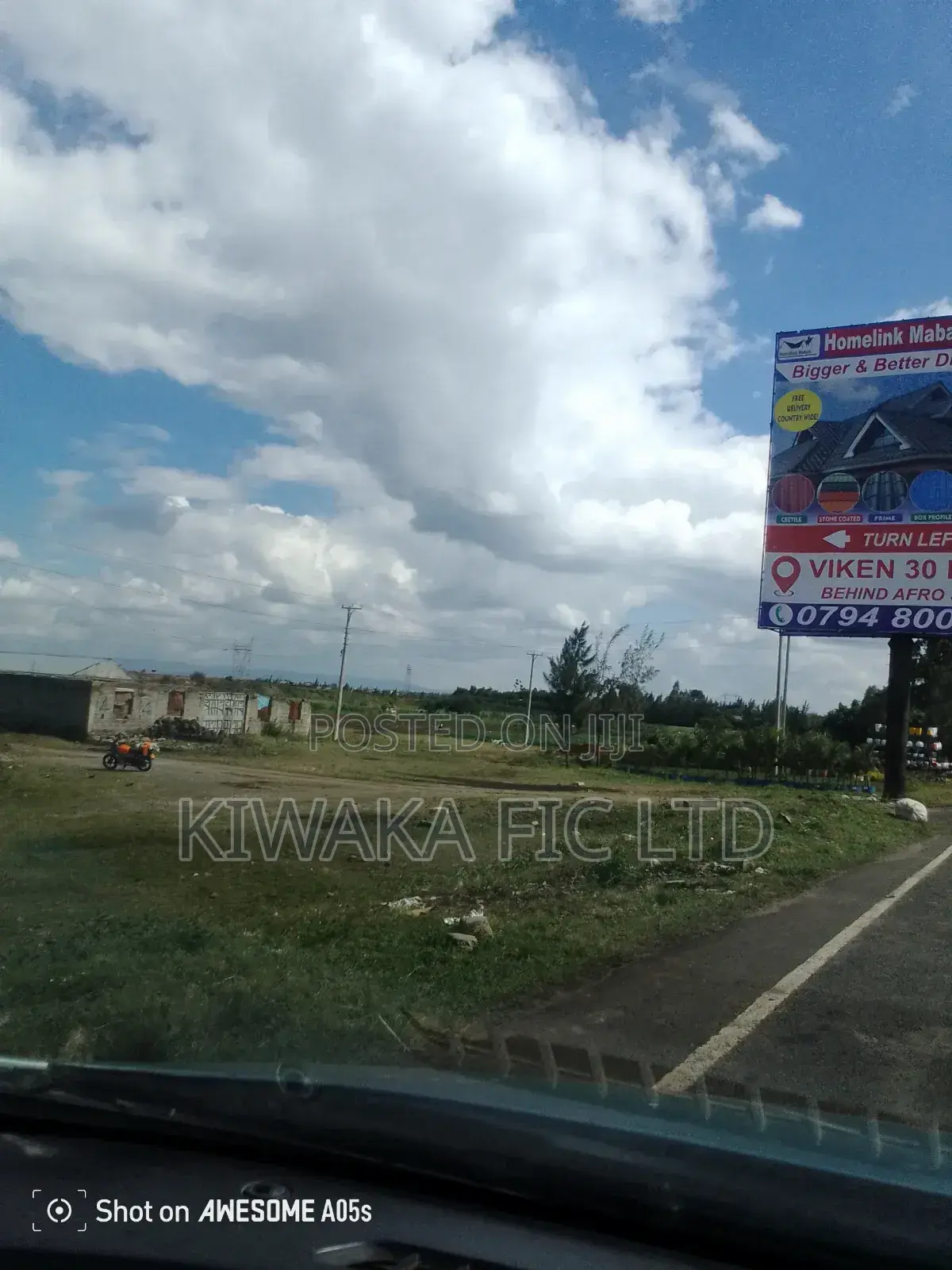 Four Acres Fronting Eastern Bypass in Ruai