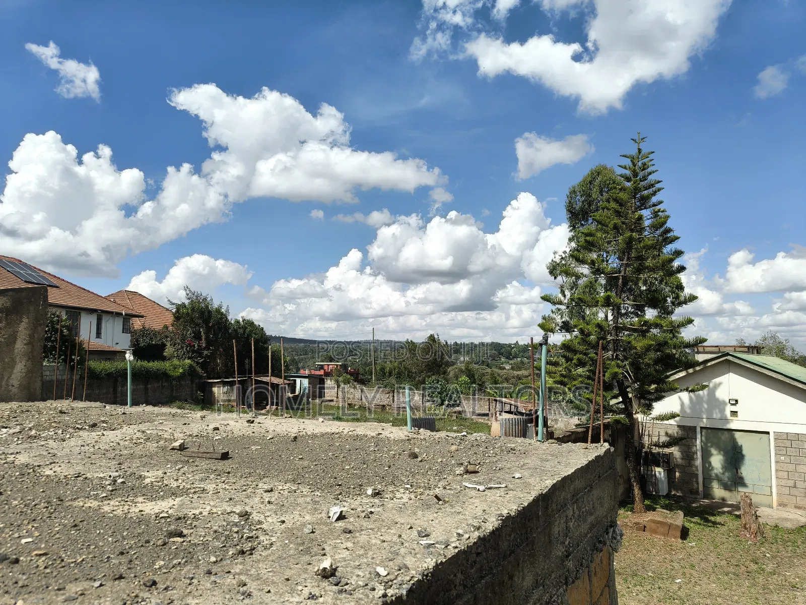 Half Acre Plot for Sale in Kerarapon Drive, Ngong, Touching Tarmac in Kerarapon