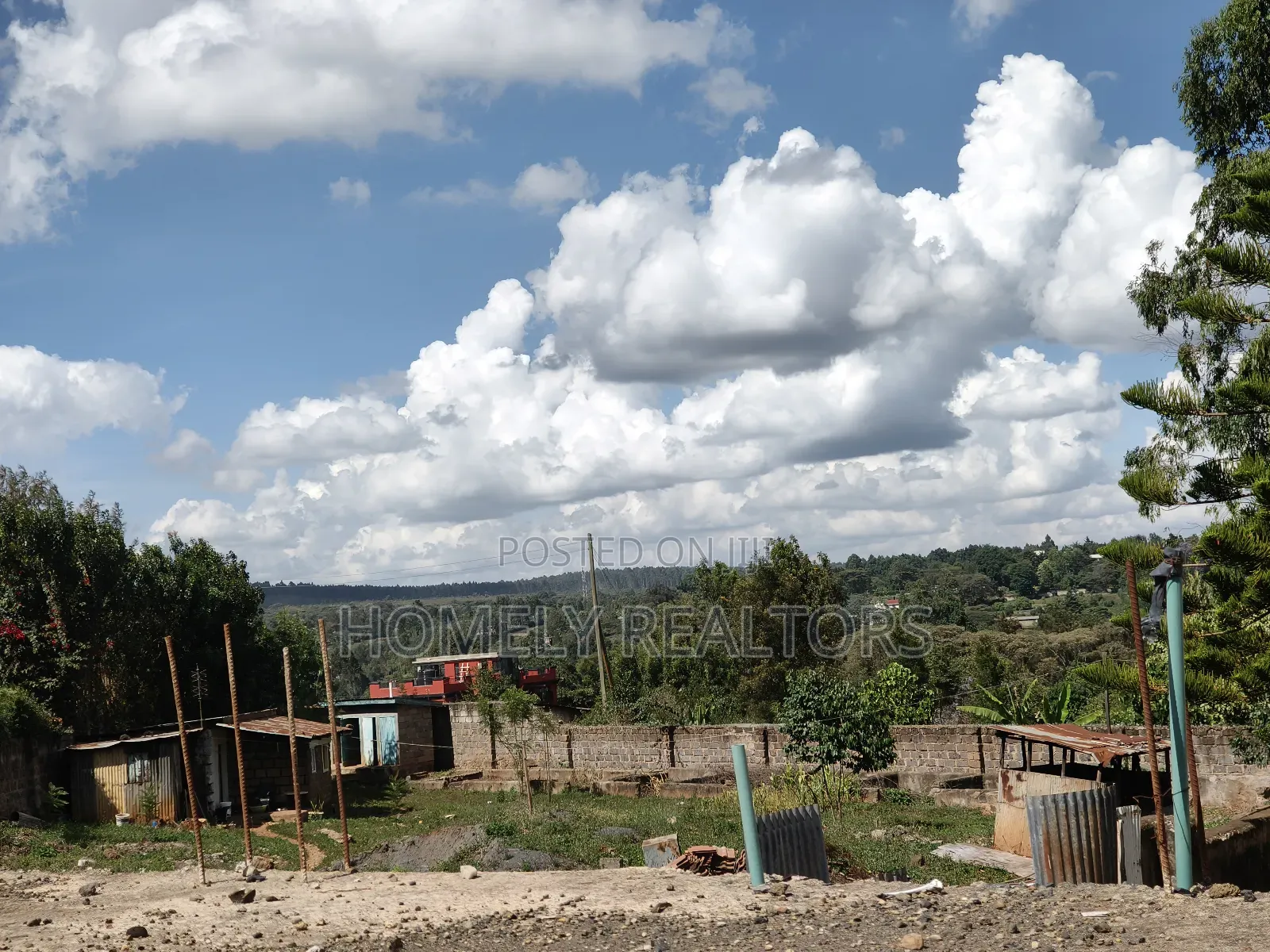 Half Acre Plot for Sale in Kerarapon Drive, Ngong, Touching Tarmac in Kerarapon