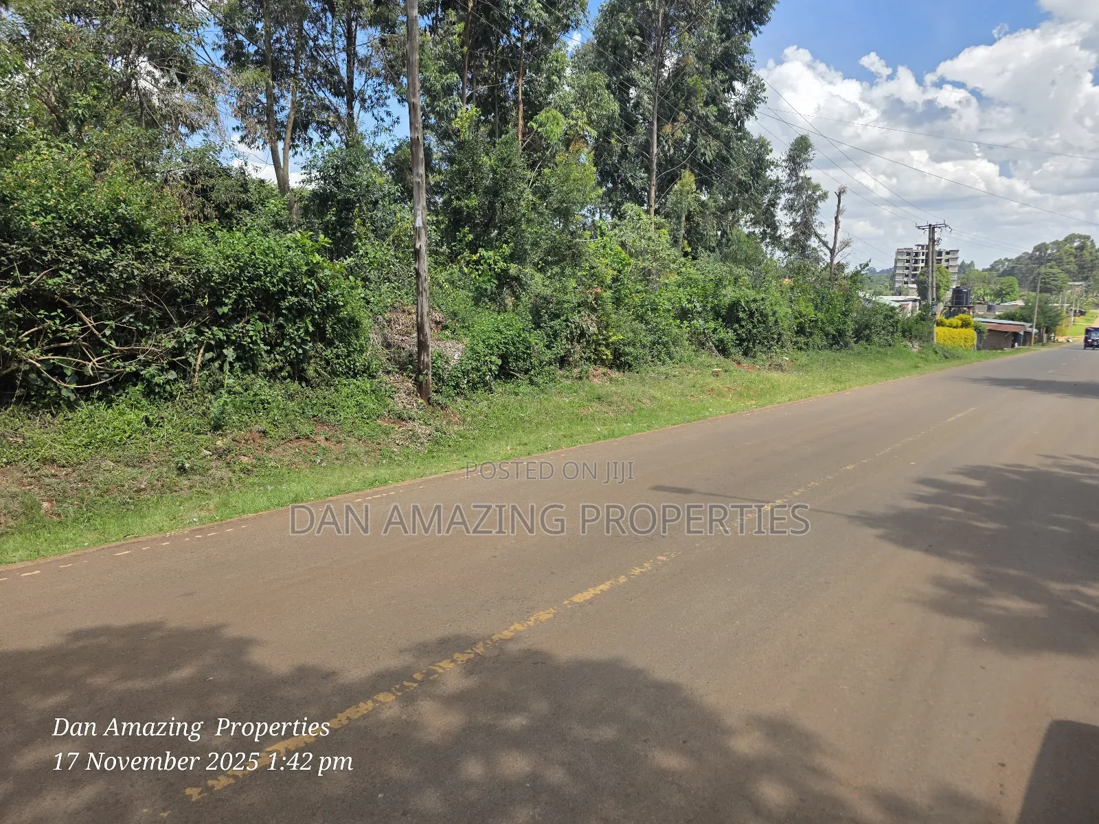 3.5 Acre for Sale Lenana Ideal for Commercial Buiding Touching Tarmac in Lenana