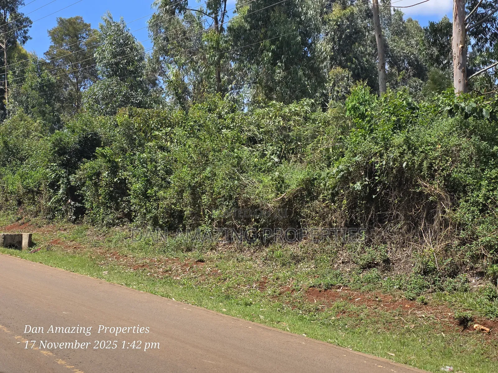 3.5 Acre for Sale Lenana Ideal for Commercial Buiding Touching Tarmac in Lenana