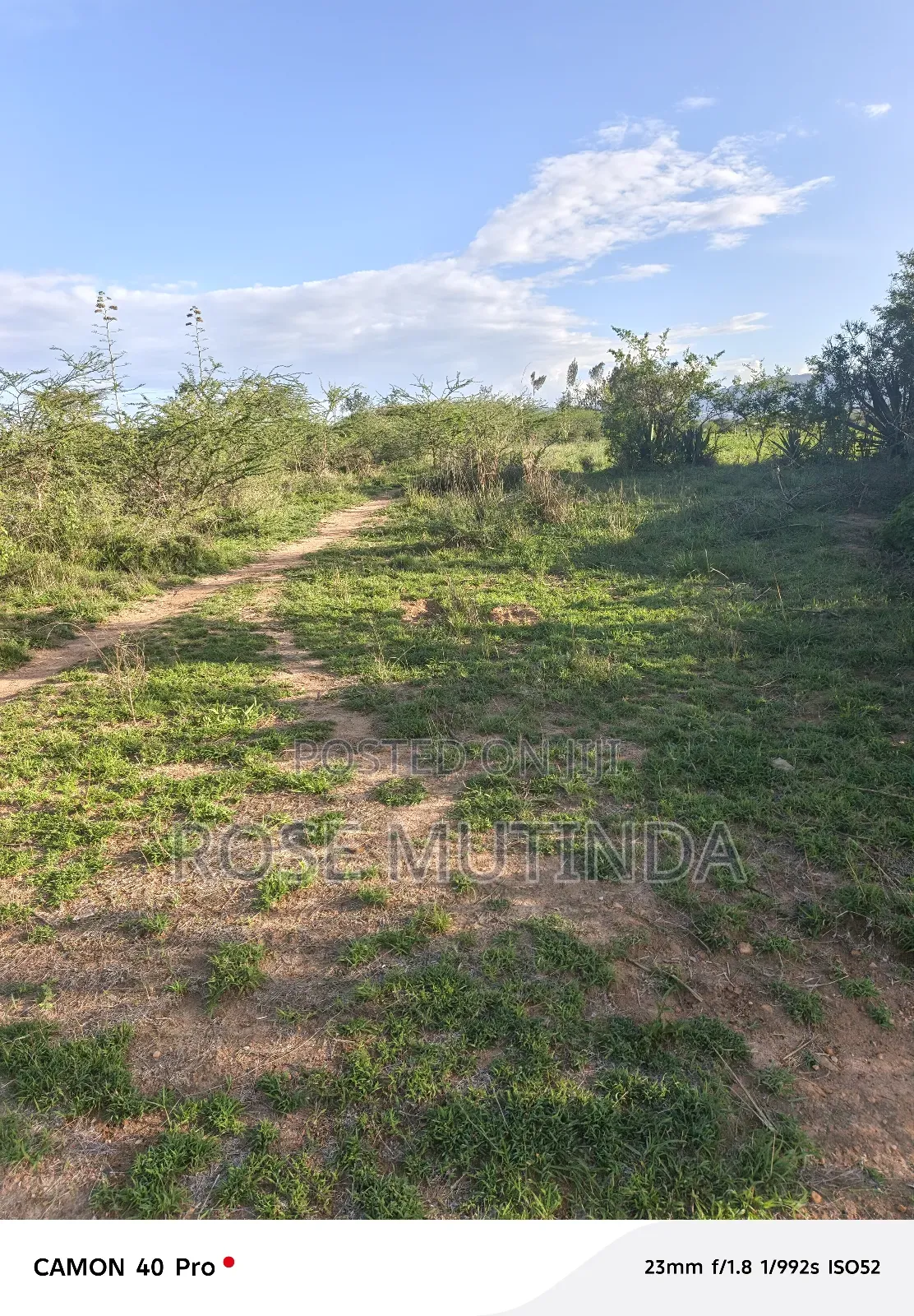 One Acre for Sale at Nguluni in Nguluni
