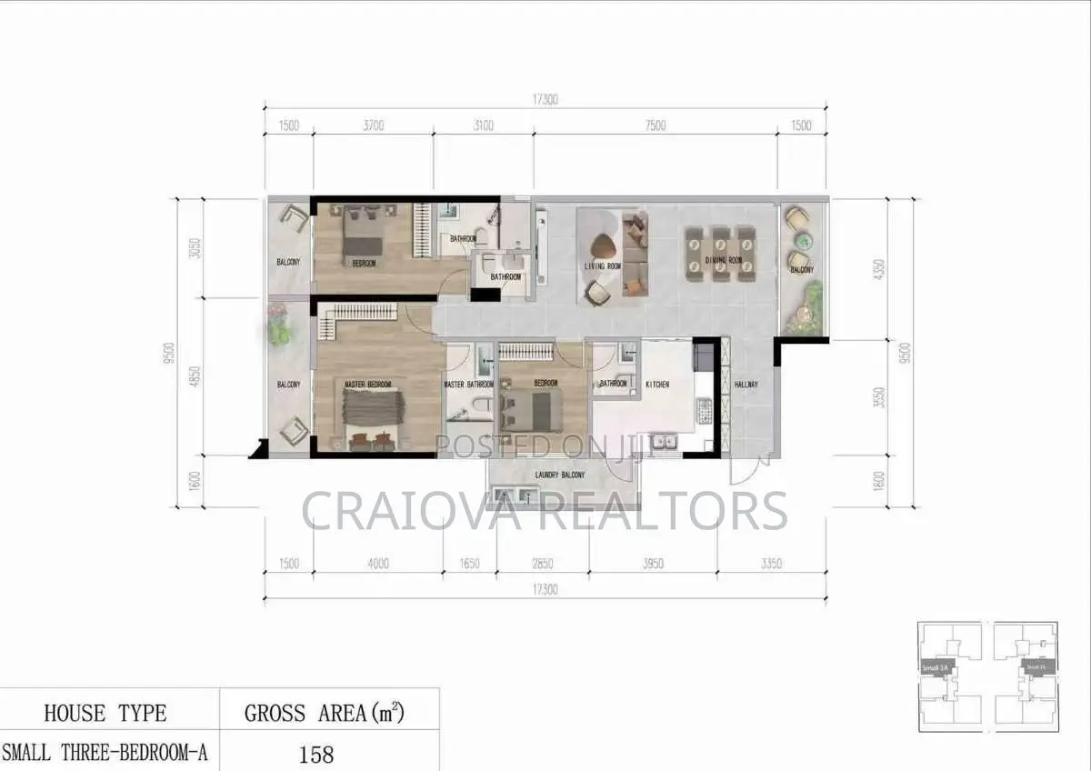 2bdrm Apartment in Luna Oak Residency, Kilimani for sale in Kilimani