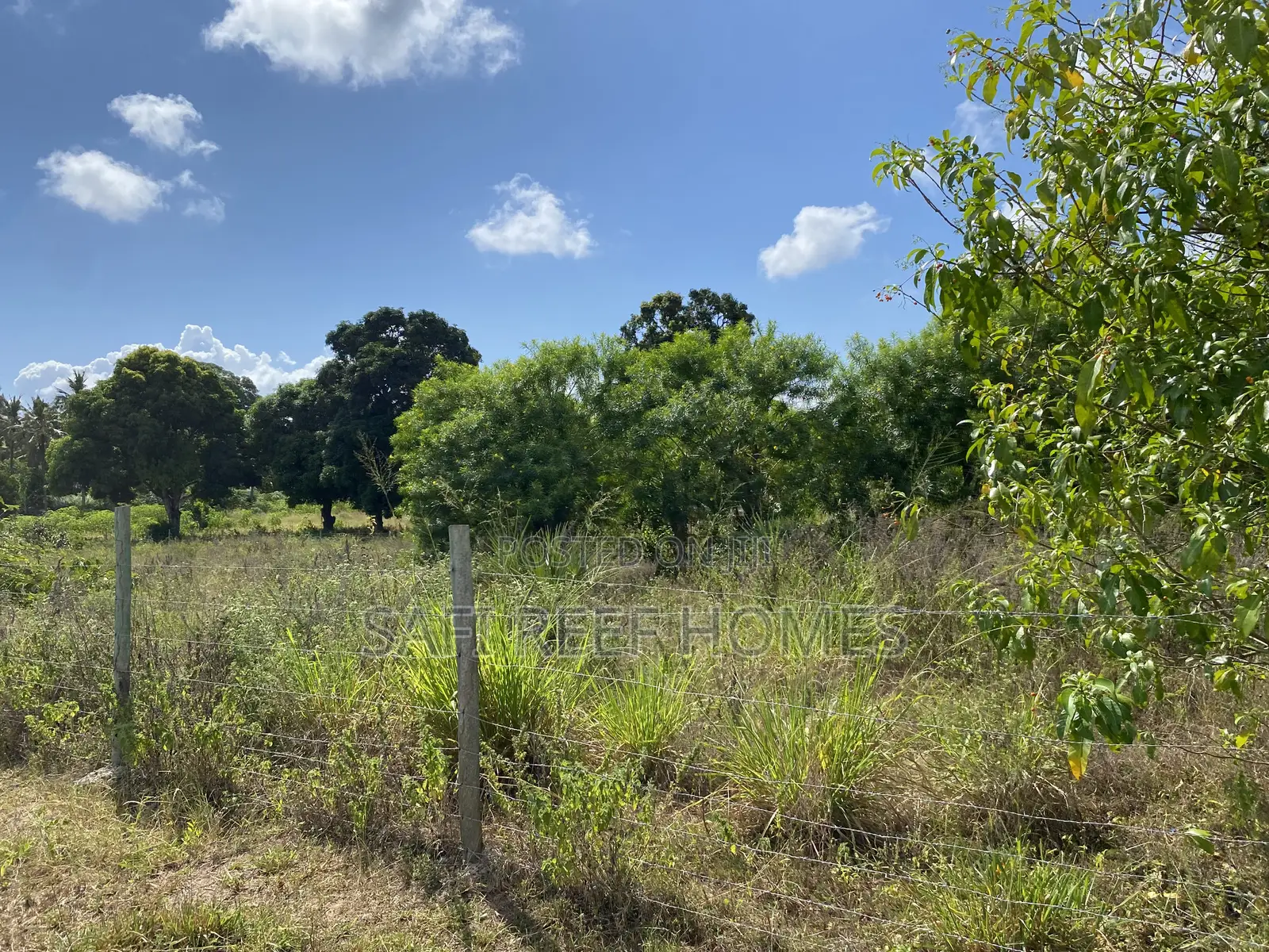 1/2 Acre With Ready Tittle in Kikambala Close to the Road in Mtwapa