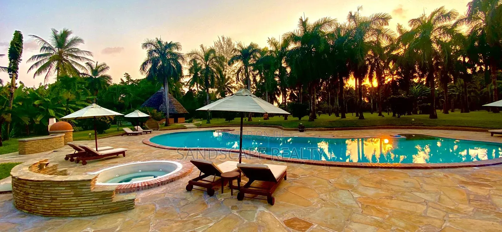 Furnished 12bdrm Villa in Galu Elite, Diani for sale in Diani