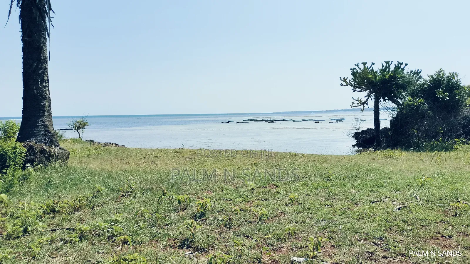 Msambweni One Acre Prime Beach Front Land on Sale! At in Diani