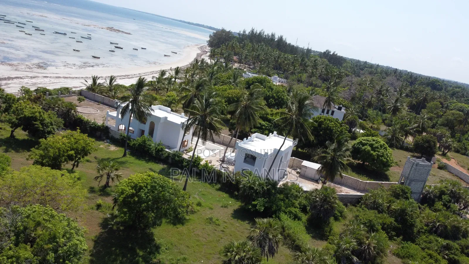 Msambweni One Acre Prime Beach Front Land on Sale! At in Diani