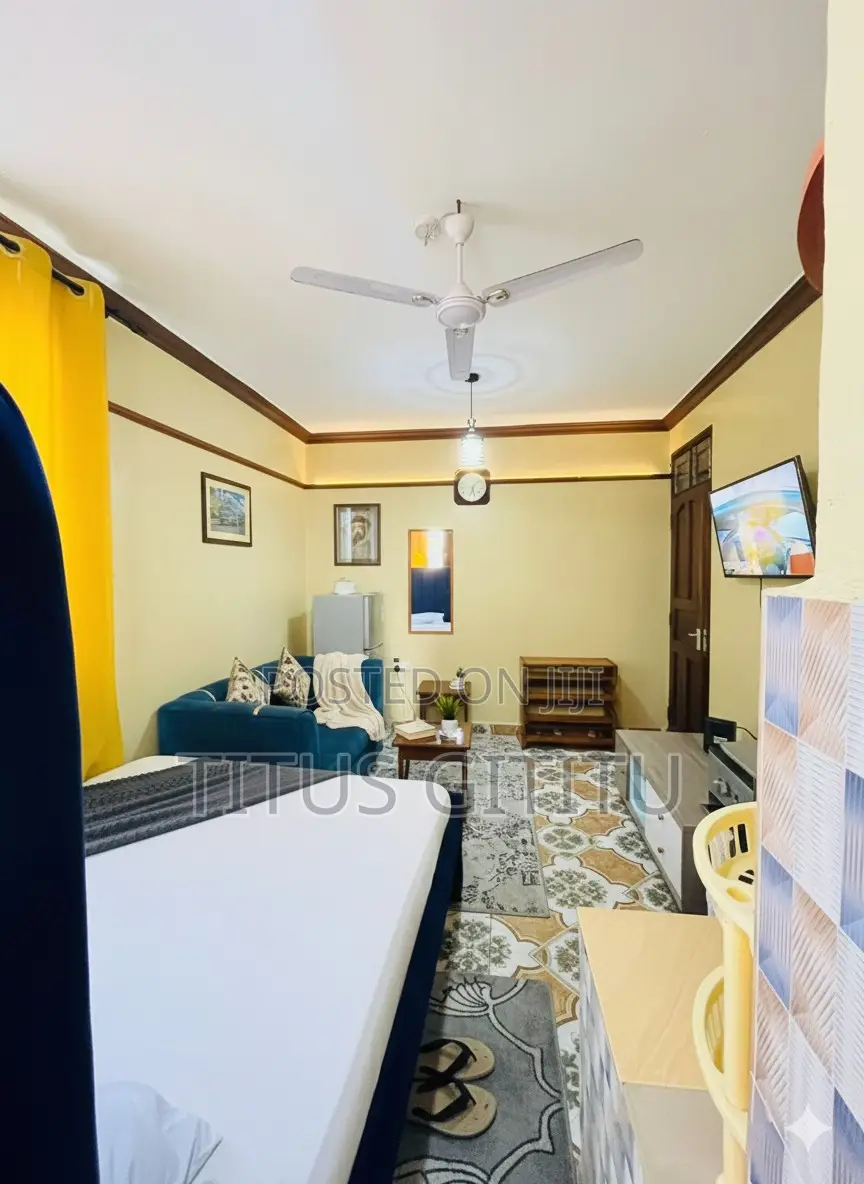 Spacious Studio Airbnb Mombasa Cbd| Near Beach Ksg, With Ac in Haile Selassie Rd