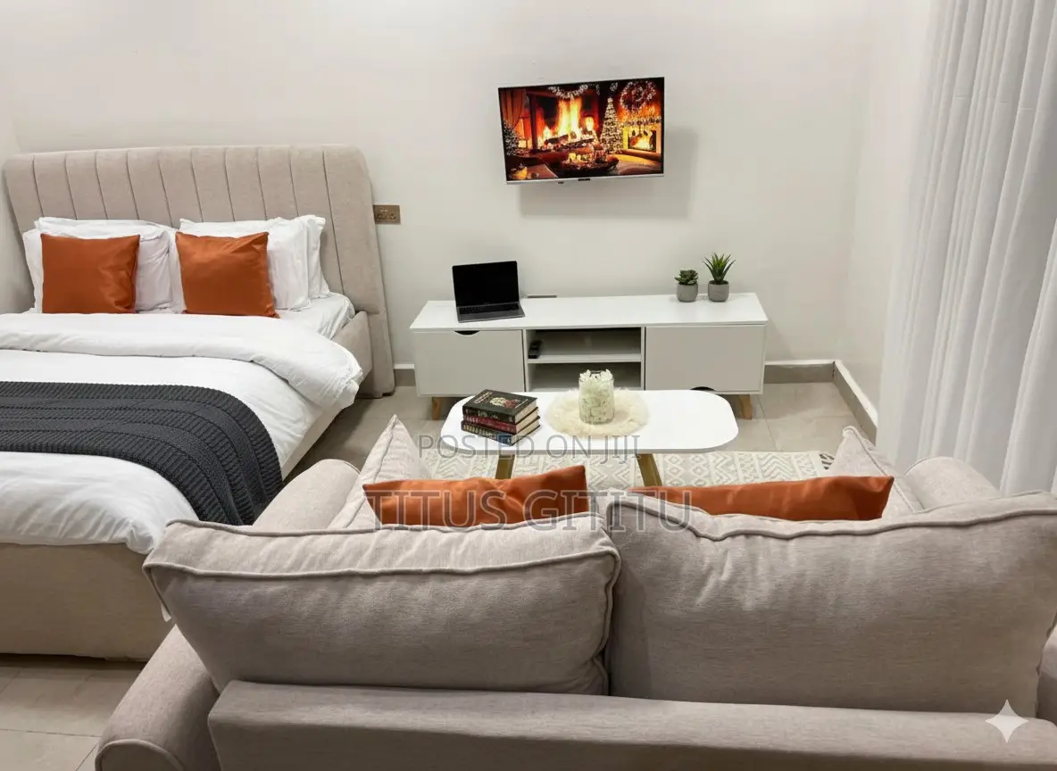 Cozy Studio Airbnb in Ruaka Town | Near Two Rivers | KSH 2500 in Ruaka